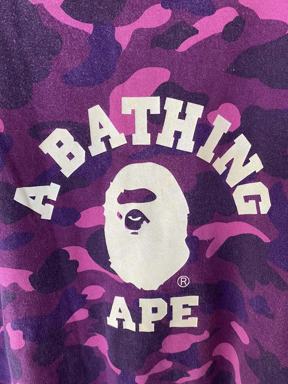 Bape × Nigo 2005 Bape Collage ABC purple camo Size US L / EU 52-54 / 3 - 5 Thumbnail