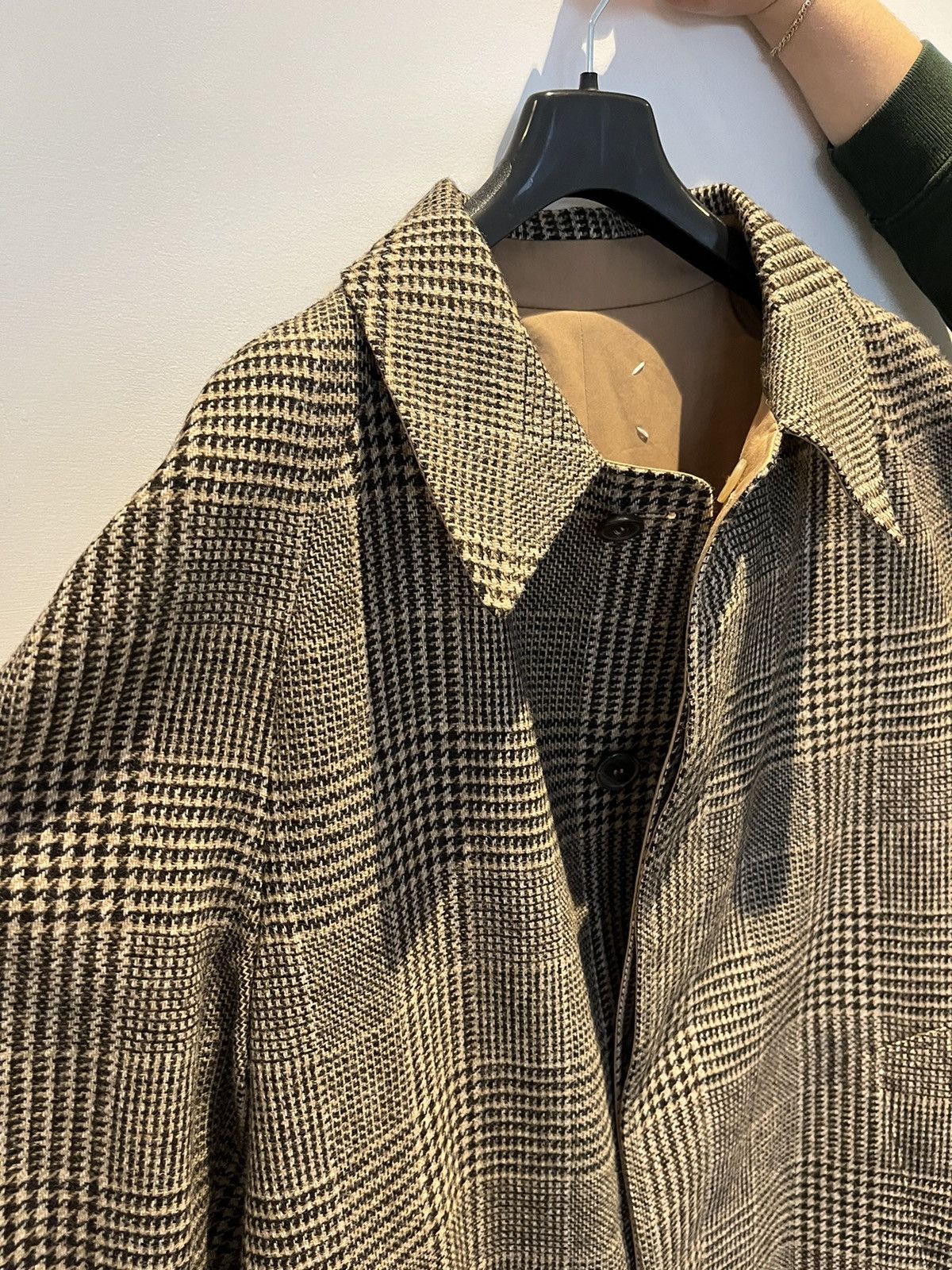 Maison Margiela Maison Margiela Check reversible raglan trench Size US L / EU 52-54 / 3 - 1 Thumbnail