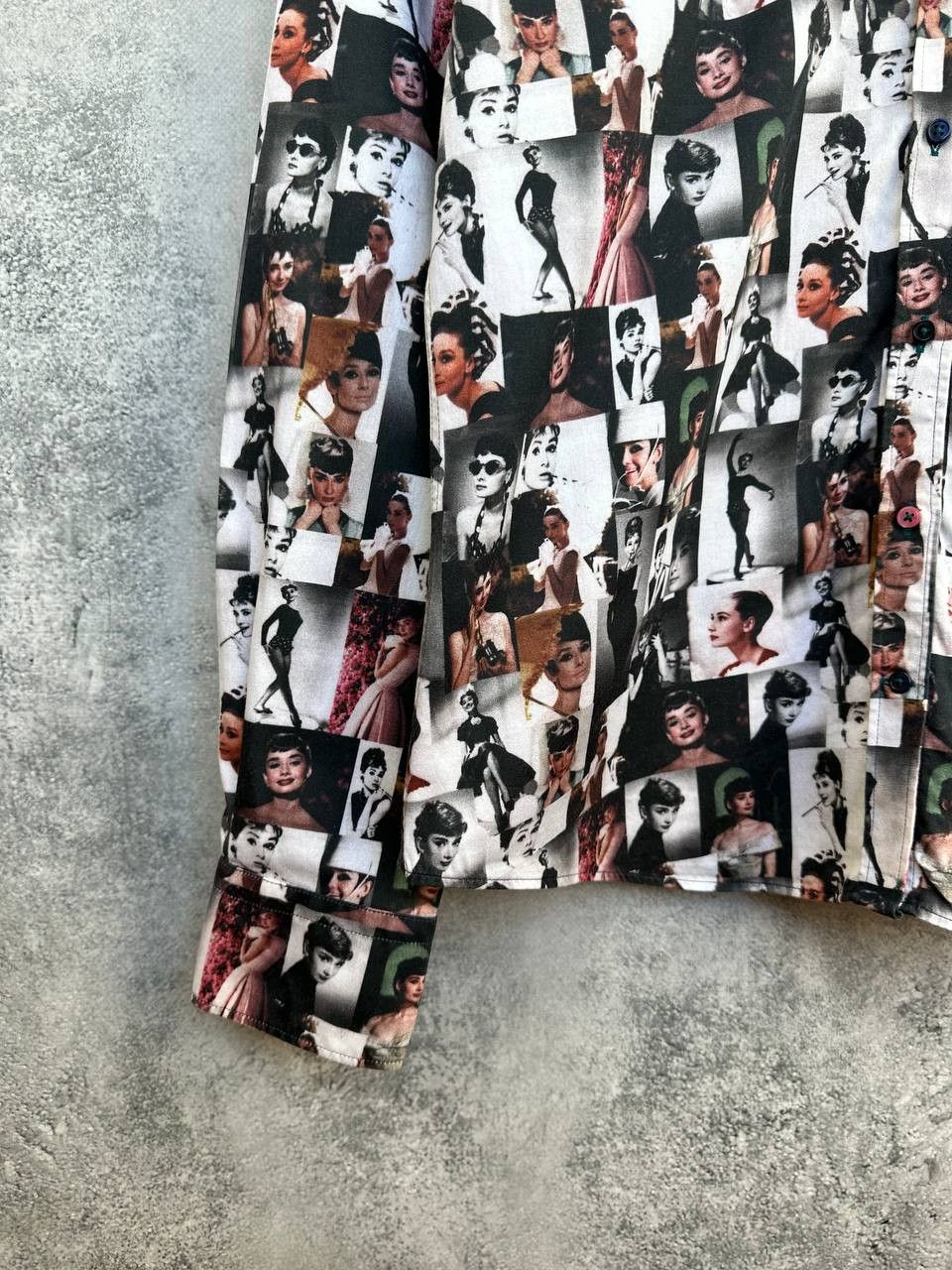 Other Claudio Lugli “Audrey Hepburn Collage” Shirt Iconic Print Size US S / EU 44-46 / 1 - 6 Thumbnail