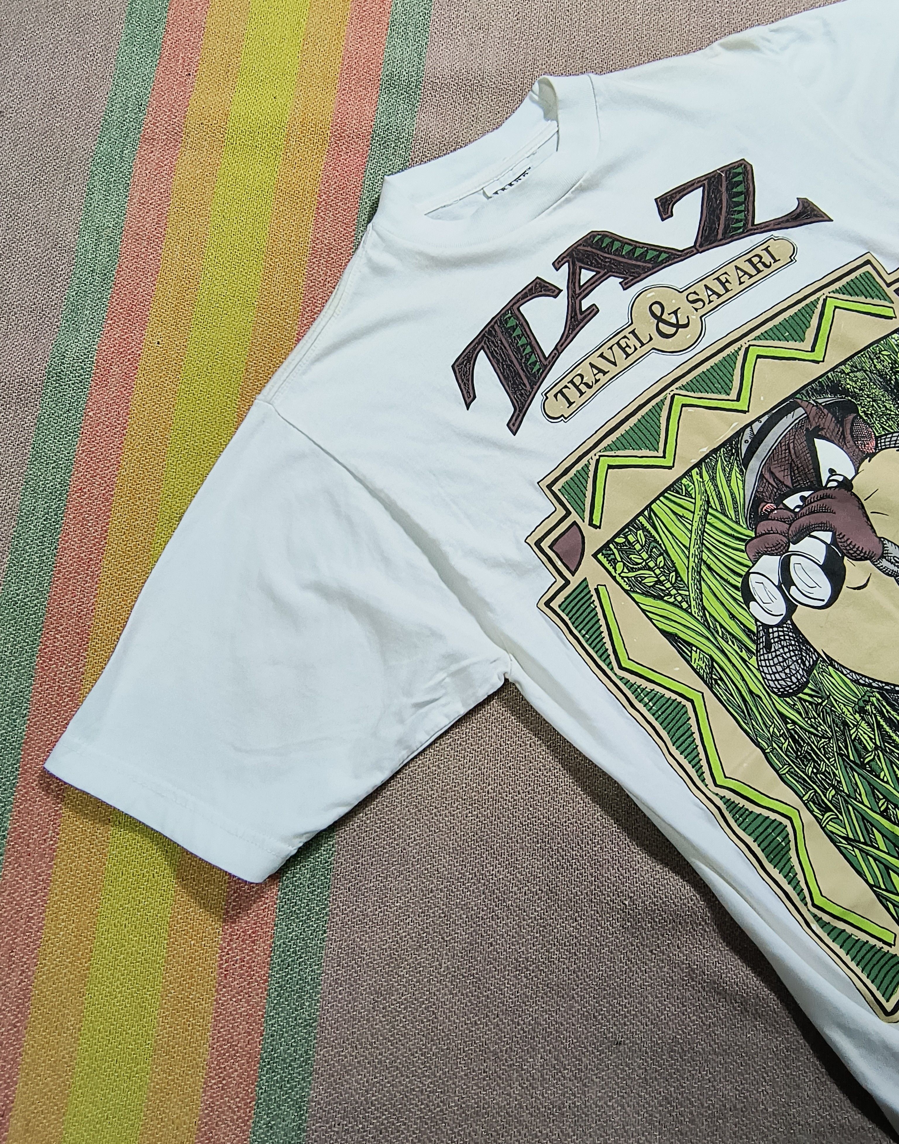 Warner Bros Vintage Taz travel & safari 1994 tee Size US M / EU 48-50 / 2 - 3 Thumbnail