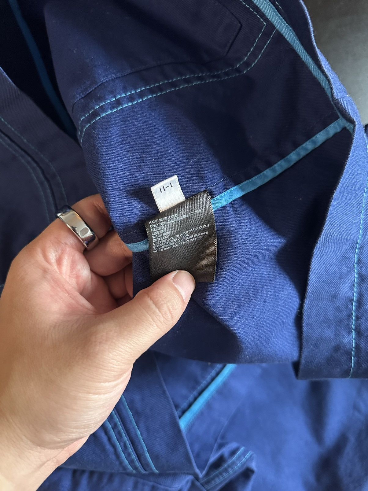 Marni × Uniqlo RARE MARNI X UNIQLO BLUE CHORE JACKET Size US L / EU 52-54 / 3 - 10 Thumbnail