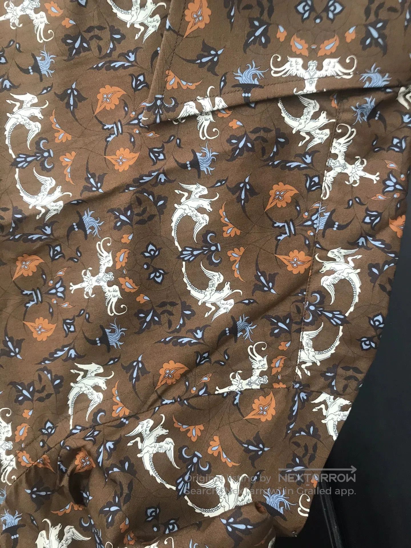 Brioni Italian Brioni Floral Pattern Shirt. Size US S / EU 44-46 / 1 - 5 Thumbnail