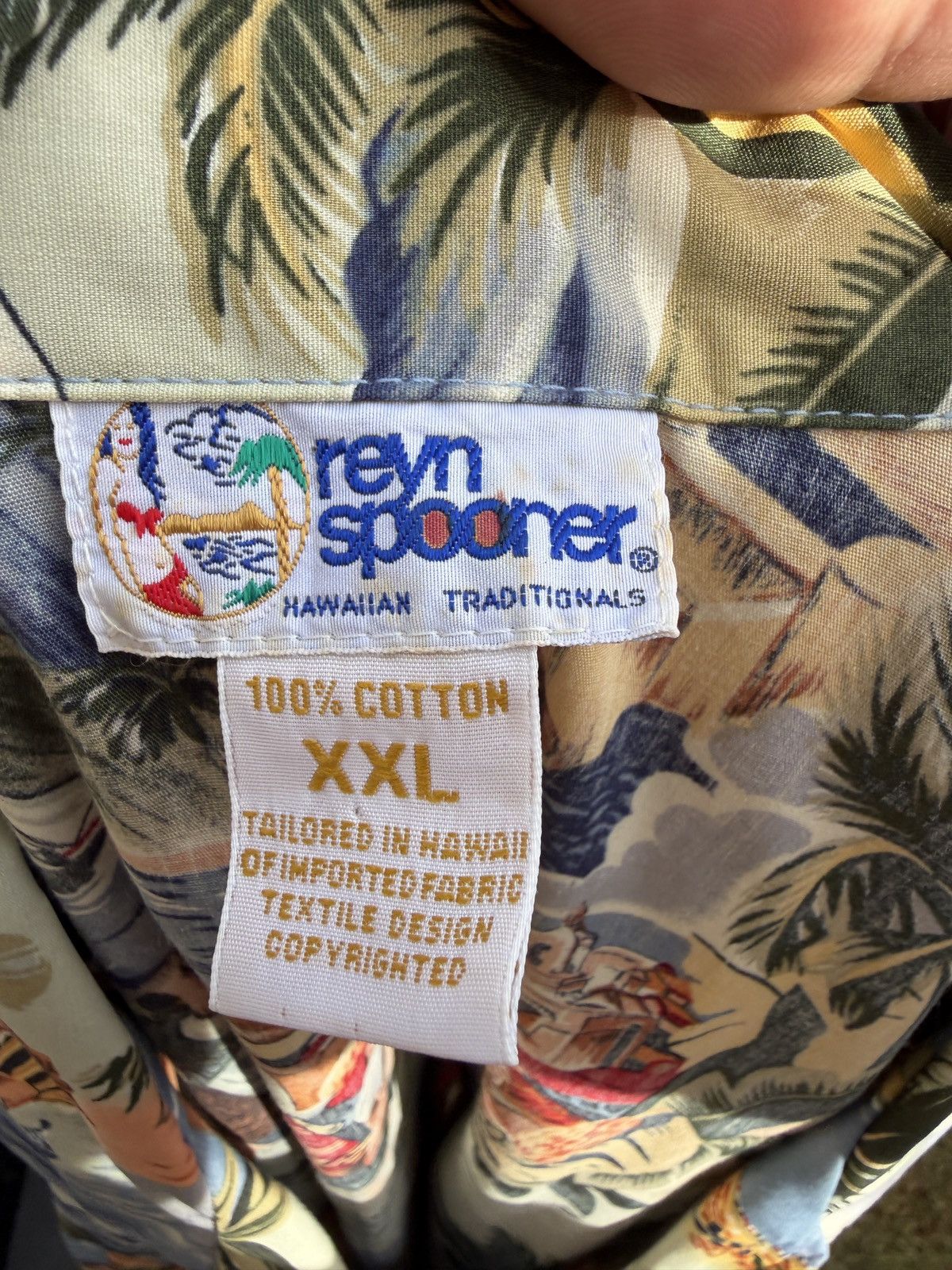 Reyn Spooner PreOwned Reyn Spooner Multicolored Hawaiian Shirt Womens XXL Size XXL / US 16-18 / IT 52-54 - 4 Thumbnail