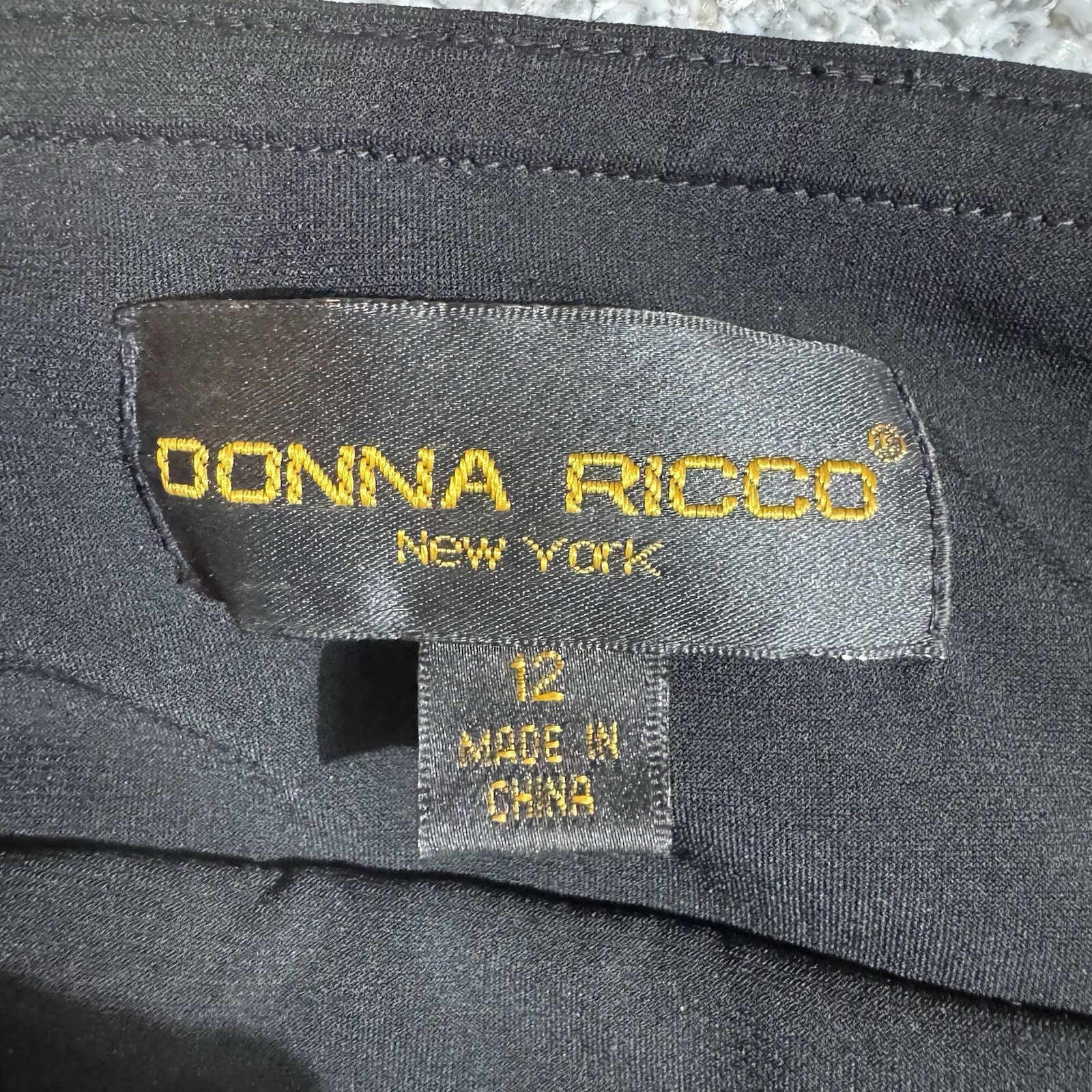 Other Donna Ricco Size 12 Maxi Dress Evening Wear Gala Grecian Size XL / US 12-14 / IT 48-50 - 7 Thumbnail