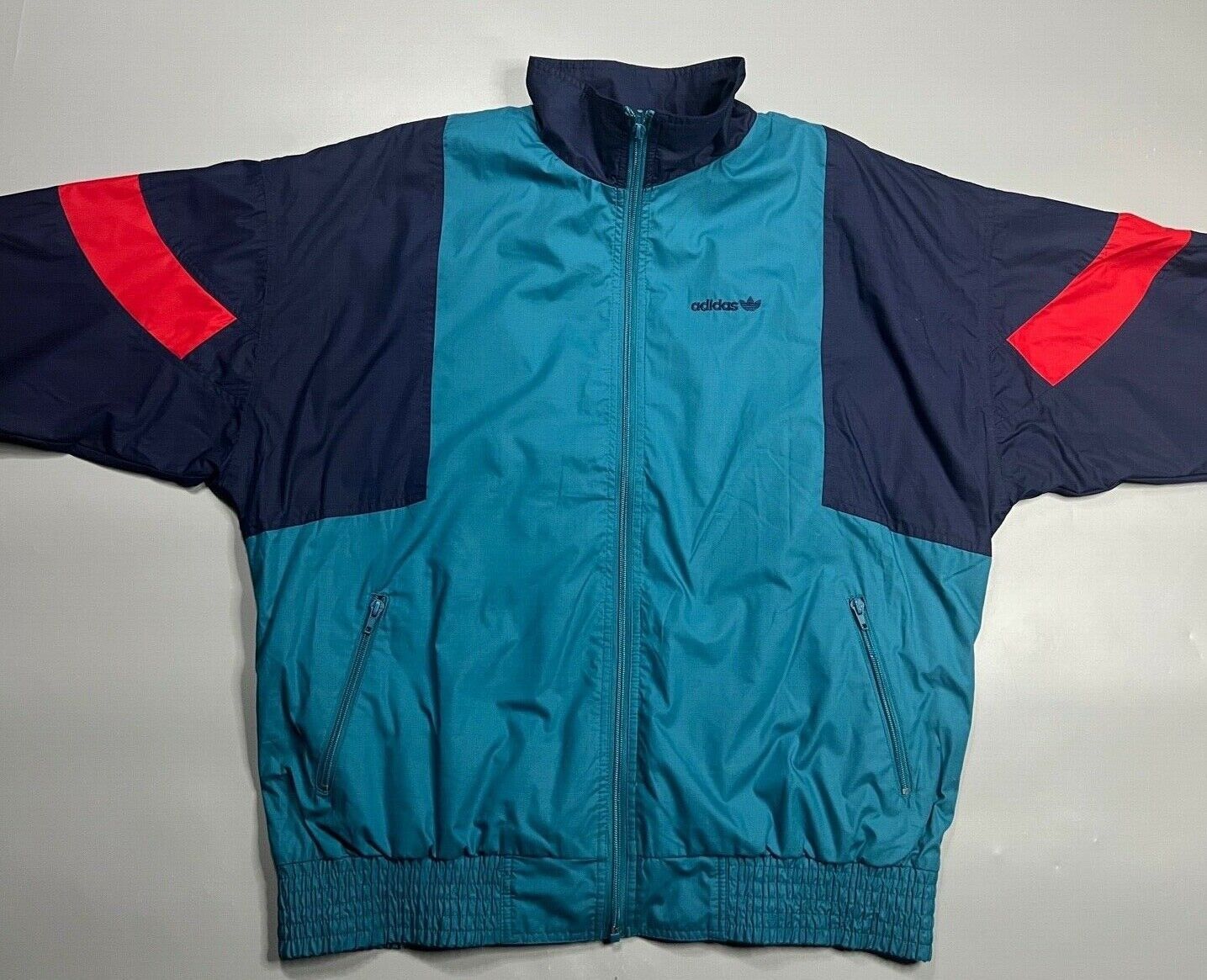 Adidas vintage Adidas men's jacket Size US L / EU 52-54 / 3 - 5 Thumbnail