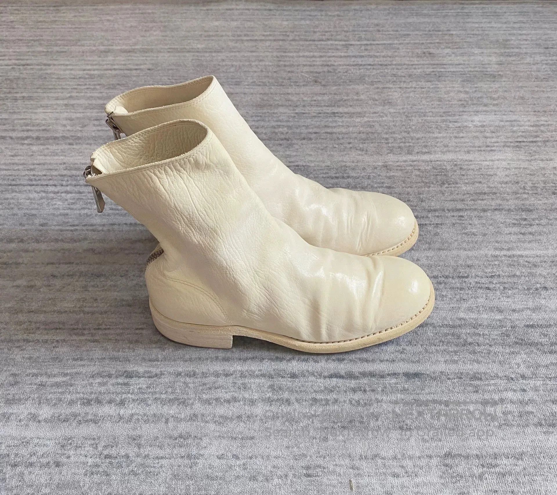 Guidi white high. Size US 7.5 / IT 37.5 - 2 Thumbnail