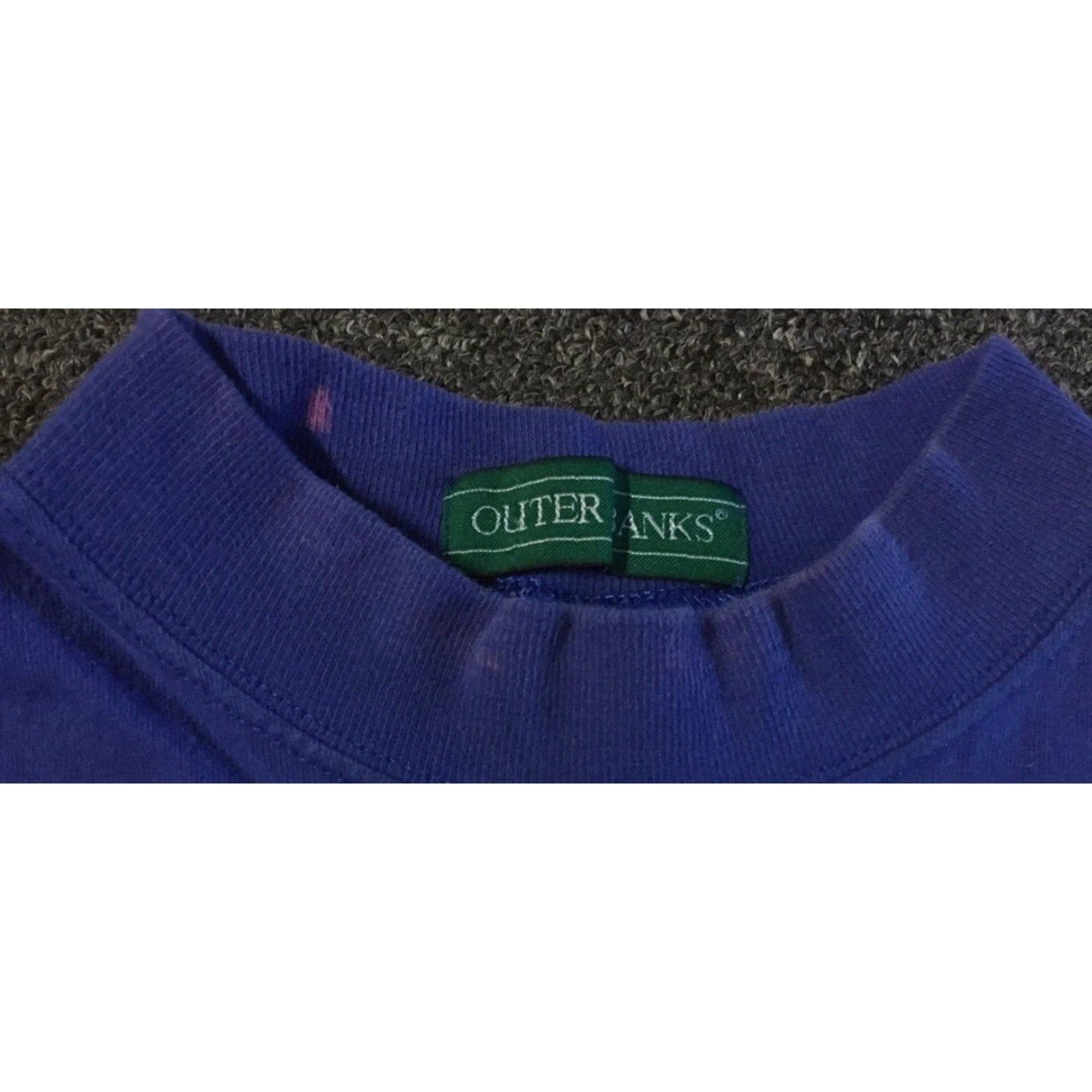 Vintage VINTAGE Paramount Pictures 90s Faded Promo Shirt M Long Sleeve Mock Neck Blue Men T-Shirt Grunge Movie TV Show Hollywood Size US M / EU 48-50 / 2 - 6 Thumbnail