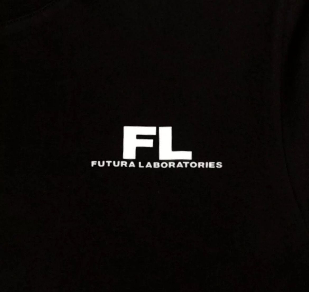 Futura Futura 2000 Laboratories platter logo spellout l/s Size US L / EU 52-54 / 3 - 3 Thumbnail