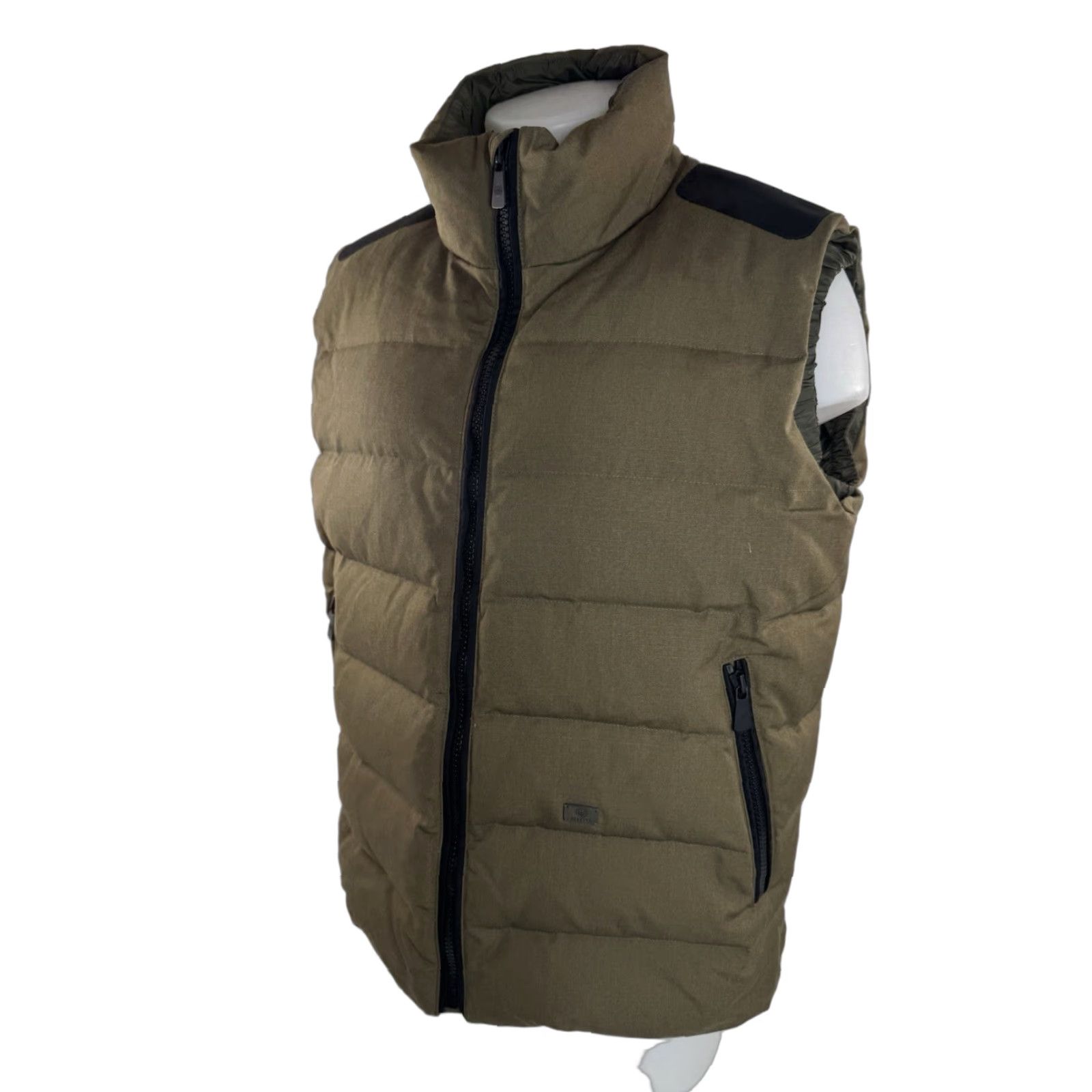 Vintage BERETTA Italy - GOOSE DOWN 800 Quilted 42 Field Ranch Hunting Vest - EXCELLENT Vest Mens 42 Dark Olive Down Quilted Hunting B10 Size US XS / EU 42 / 0 - 1 Thumbnail