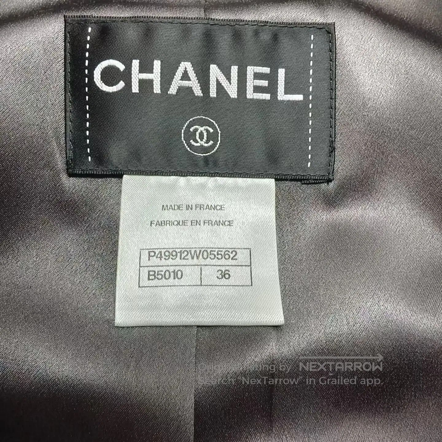 Chanel Chanel Gray Tweed Coat. Size S / US 4 / IT 40 - 3 Thumbnail