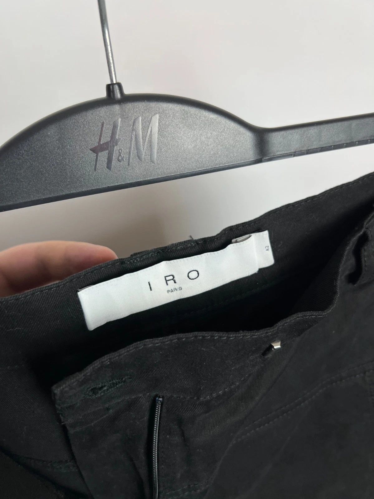 Iro Iro Paris Valo Women's Casual Cotton Black Jeans Denim Pants Size 28" / US 6 / IT 42 - 6 Thumbnail