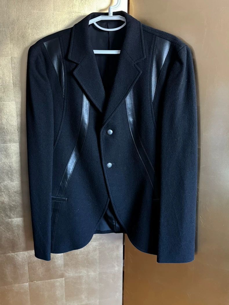 Yohji Yamamoto Yohji Yamamoto Yohji Yamamoto 09AW Leather Jacket Size US M / EU 48-50 / 2 - 1 Thumbnail