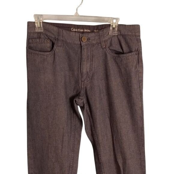 Calvin Klein Calvin Klein Jeans W30 L32 Mens Pants Blue Cotton Denim Size US 30 / EU 46 - 10 Thumbnail