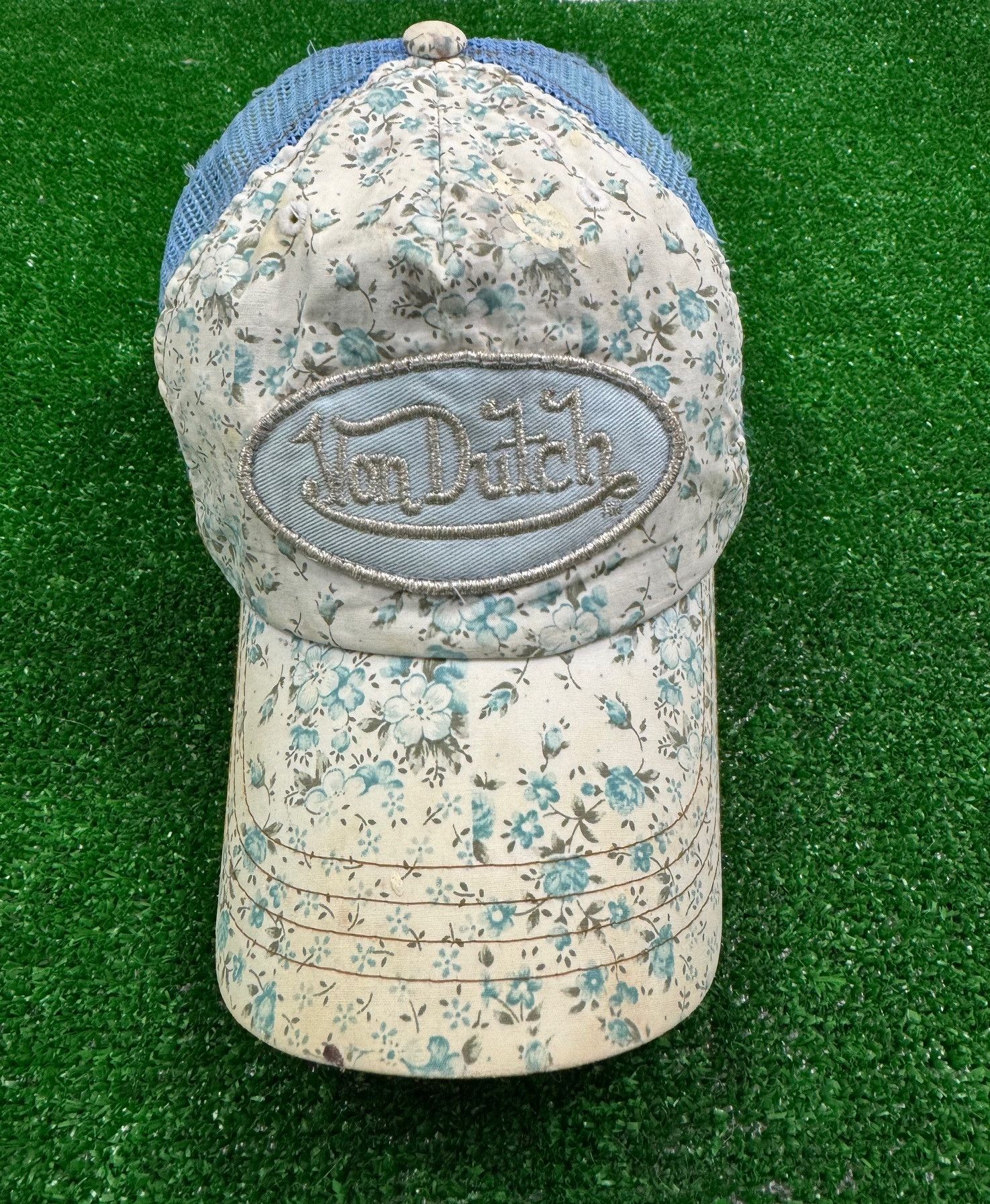 Vintage × Von Dutch Vintage Von Dutch Trucker Floral Hat Cap Size ONE SIZE - 1 Thumbnail