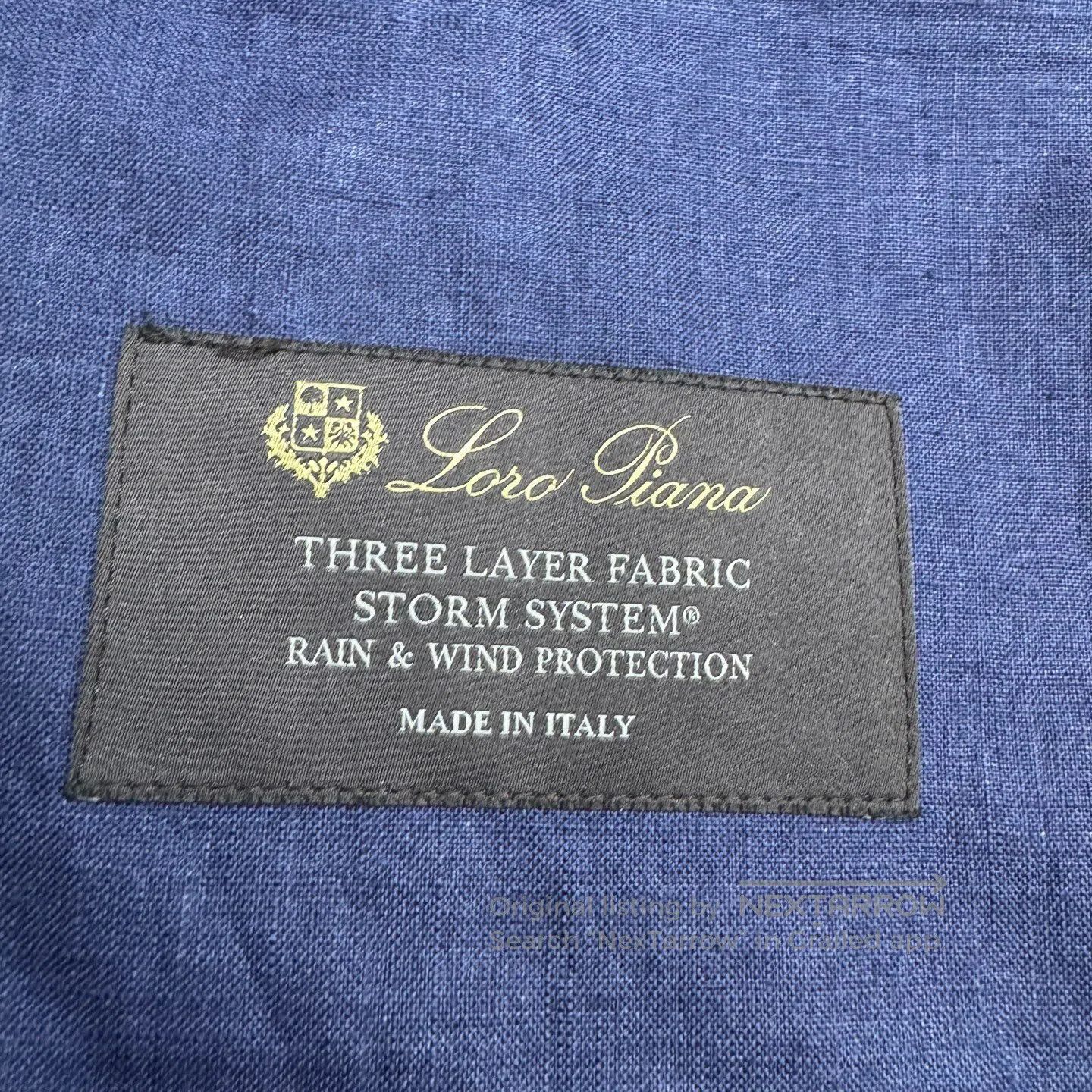 Loro Piana LORO PIANA Three-layer fabric linen jacket| Size US S / EU 44-46 / 1 - 4 Thumbnail