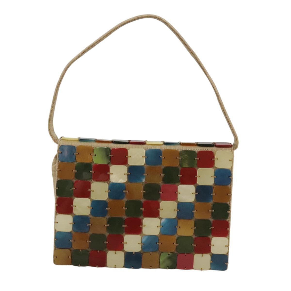 Multicolour Canvas Handbag (Pre-Owned)