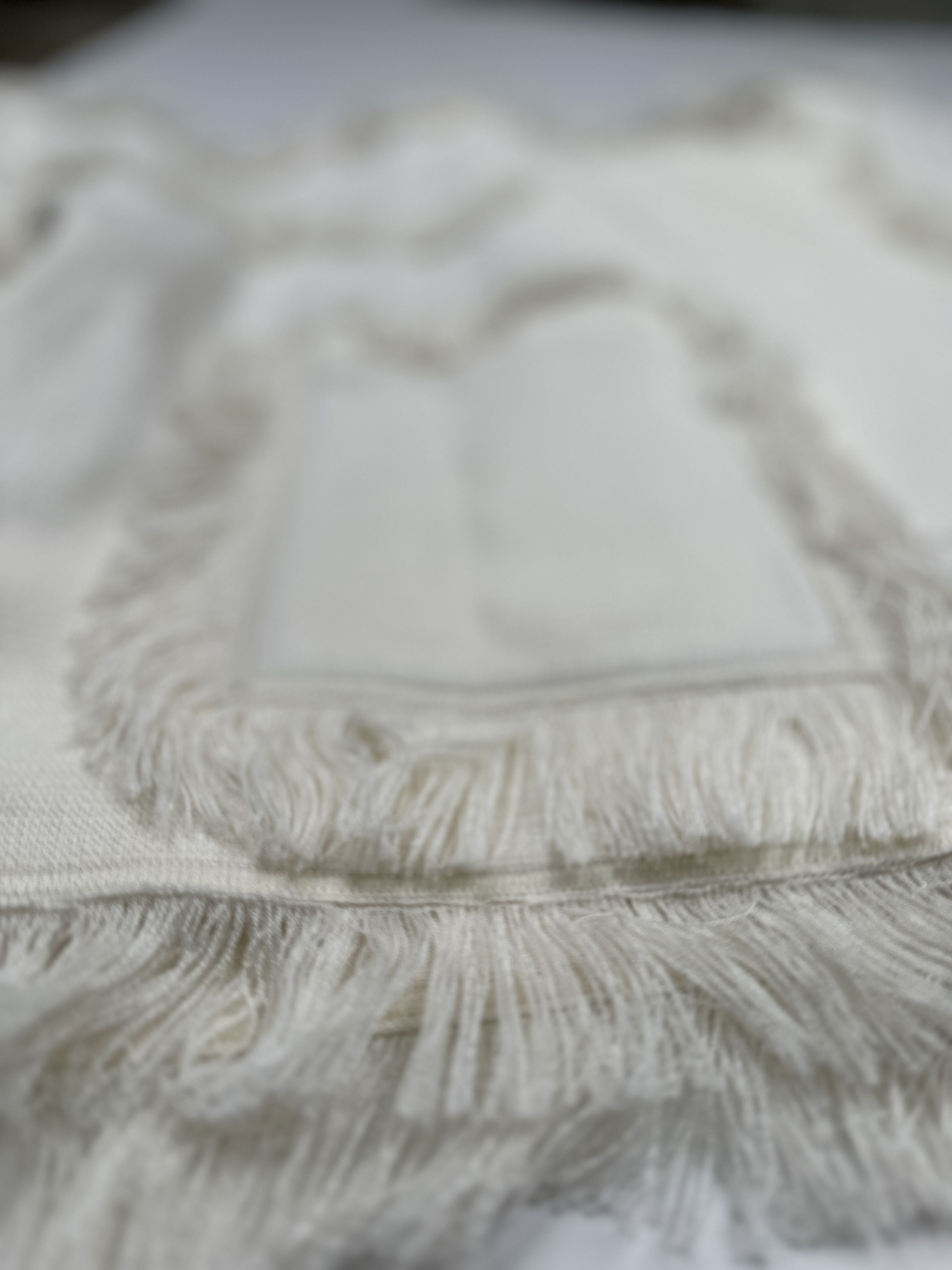 Chloe Chloe White Frayed Short Jacket Size XS / US 0-2 / IT 36-38 - 5 Thumbnail