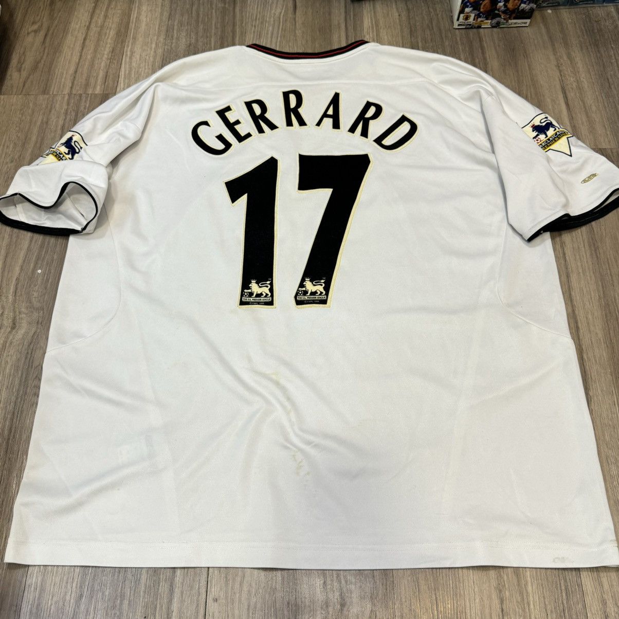 Reebok Liverpool 03/04 away shirt #17 Gerrard Size US XL / EU 56 / 4 - 2 Thumbnail