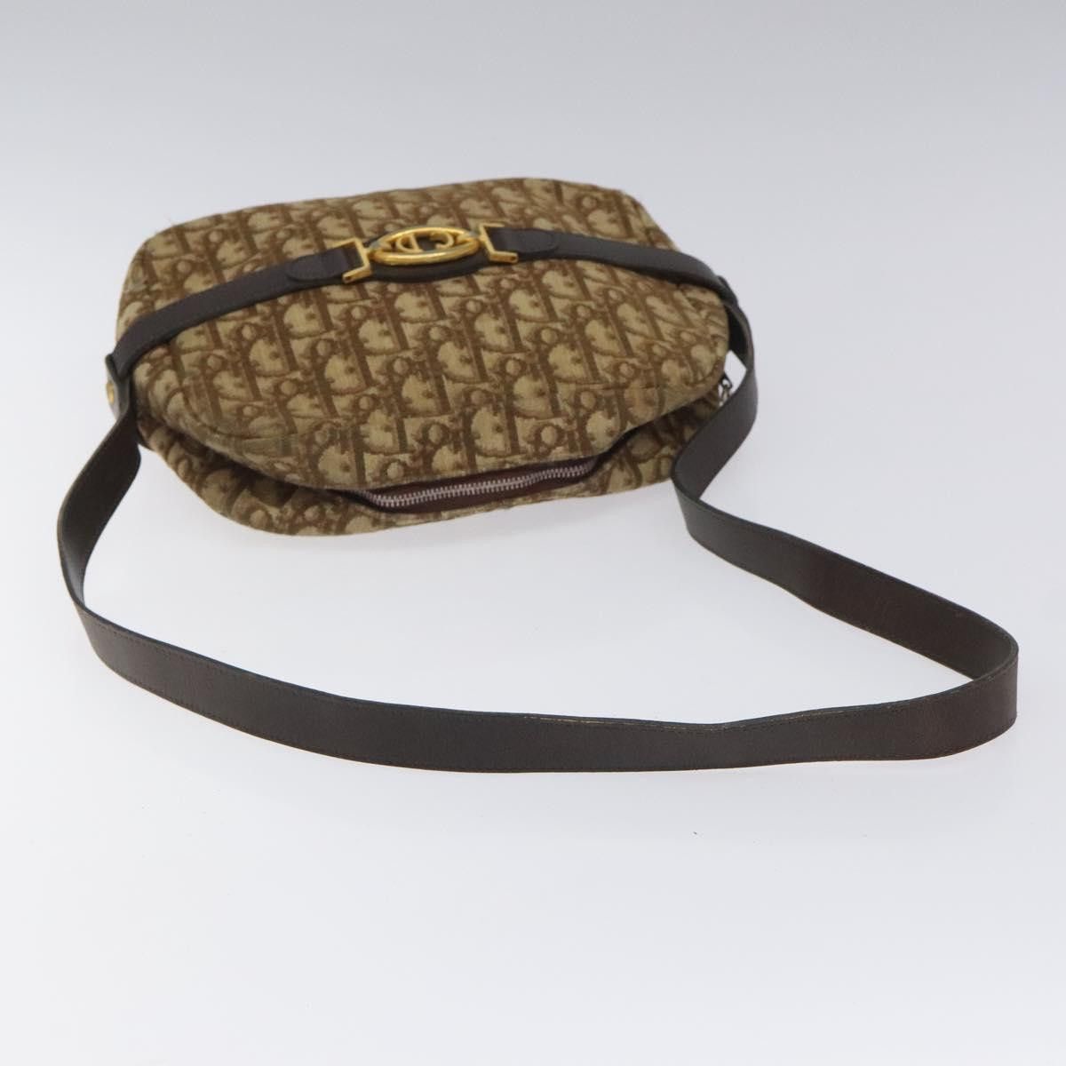 Dior DIOR Trotter Canvas Shoulder Bag Brown Size ONE SIZE - 7 Thumbnail