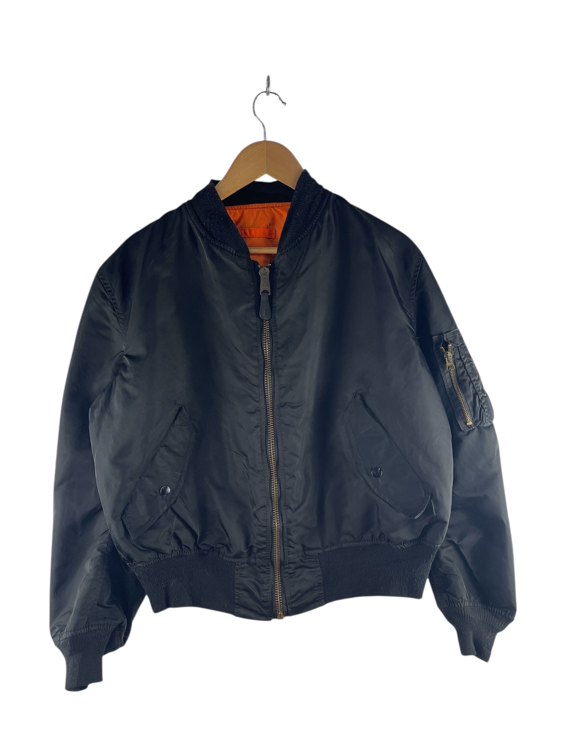 Vintage Alpha MA-1 Military Style Flight Jacket