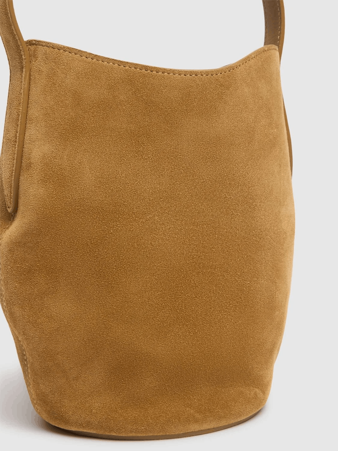Liffner LIFFNER Belted Mini Beige Suede Bucket Bag New & Authentic Size ONE SIZE - 3 Thumbnail