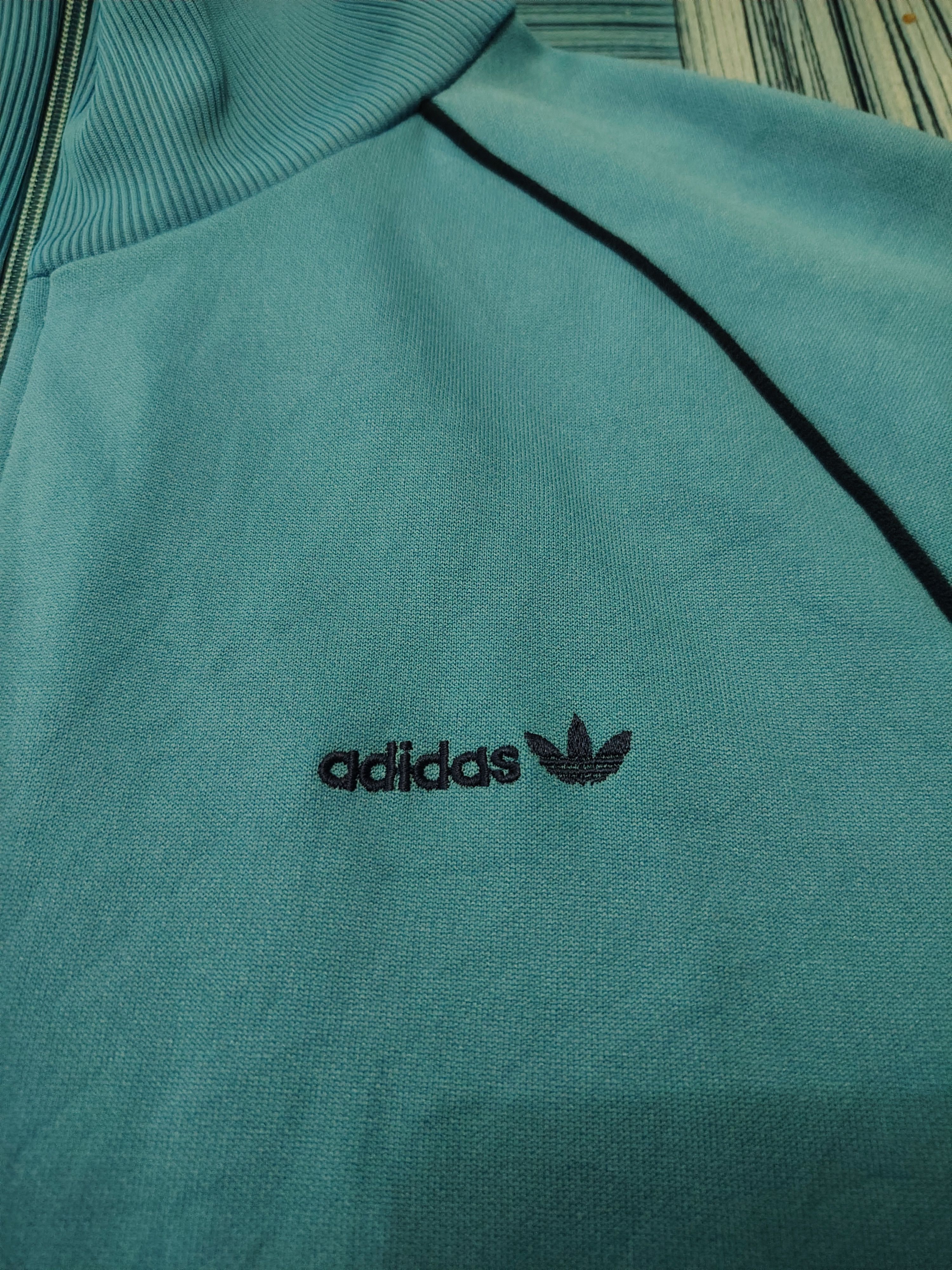 Vintage Vtg Adidas BRD/ W.GERMANY Jacket Size US L / EU 52-54 / 3 - 4 Thumbnail