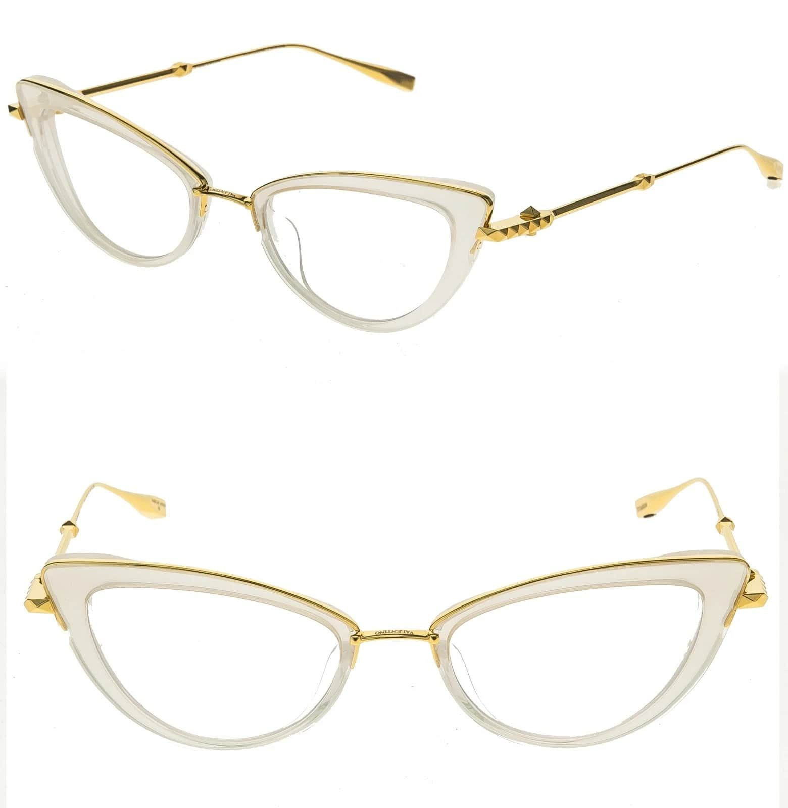 Valentino VALENTINO V-DAYDREAM VLX123 Gold Ivory Titanium VLX 123C Size ONE SIZE - 1 Thumbnail