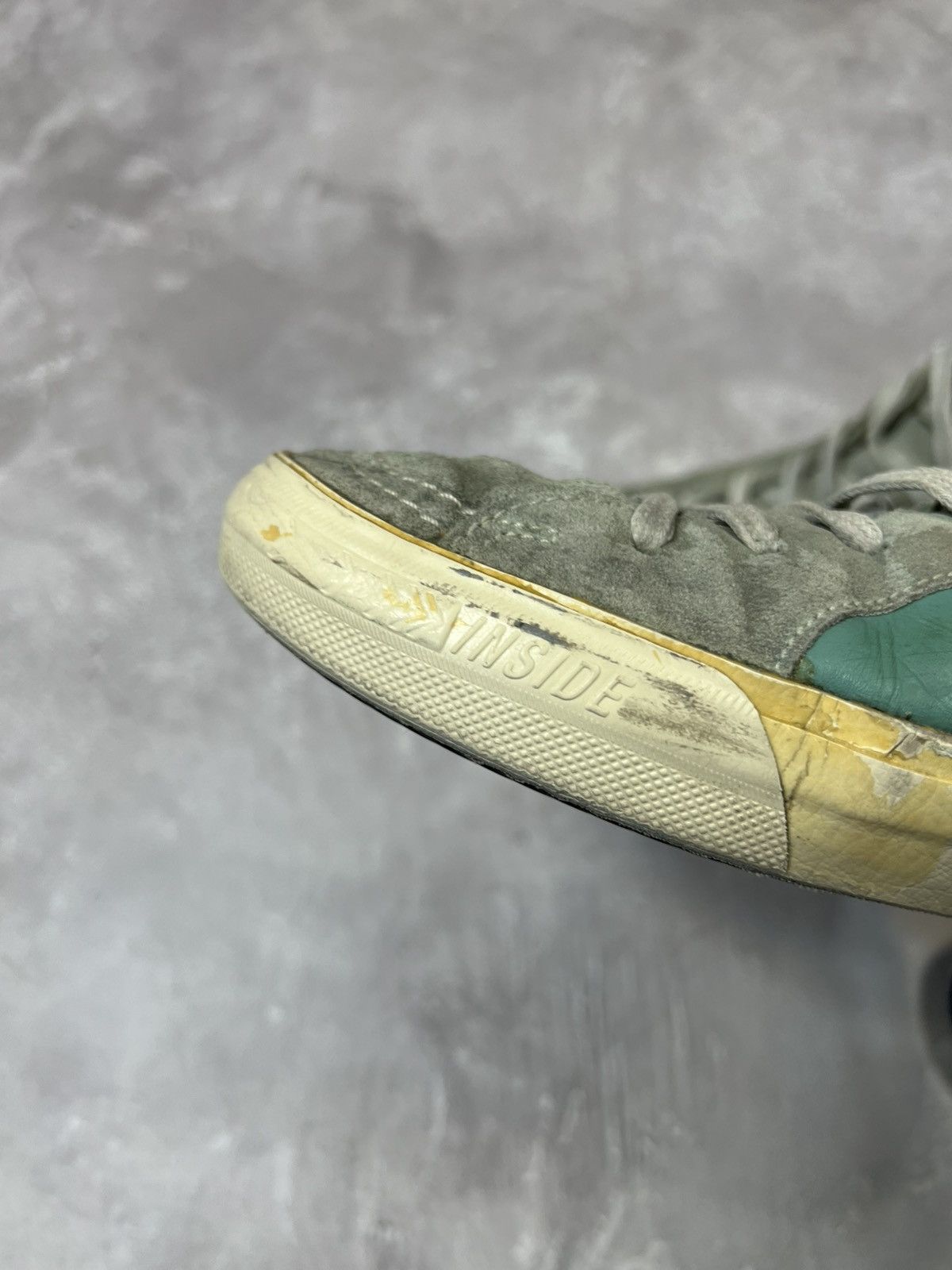 Golden Goose × Vintage Vintage Golden Goose Slide Distressed Sneakers Size US 8 / EU 41 - 18 Thumbnail