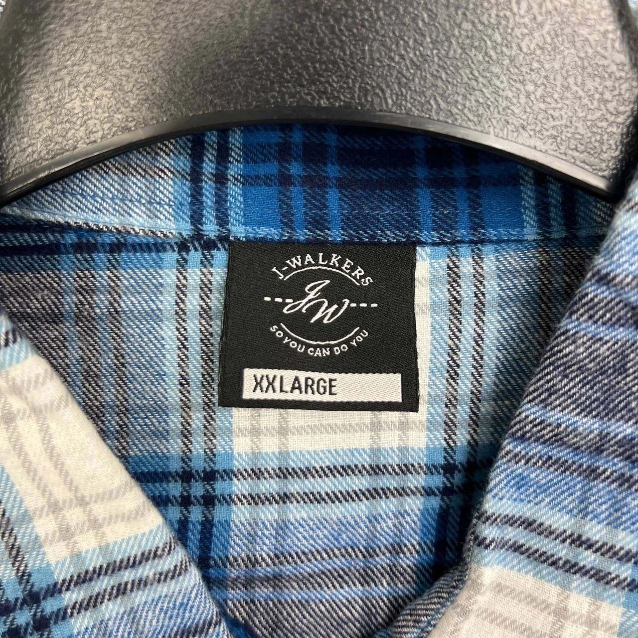 Other J-Walkers Shirt Men Flannel Plaid Button Up Long Sleeve 2XL Size US XXL / EU 58 / 5 - 6 Thumbnail