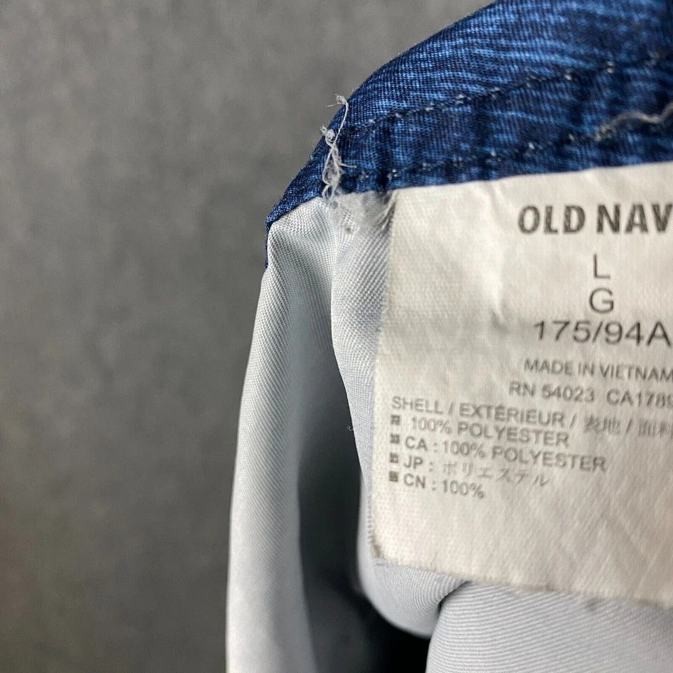 Old Navy Old Navy Swim Trunks Men's Large Blue Drawstring Polyester L Size US 34 / EU 50 - 7 Thumbnail