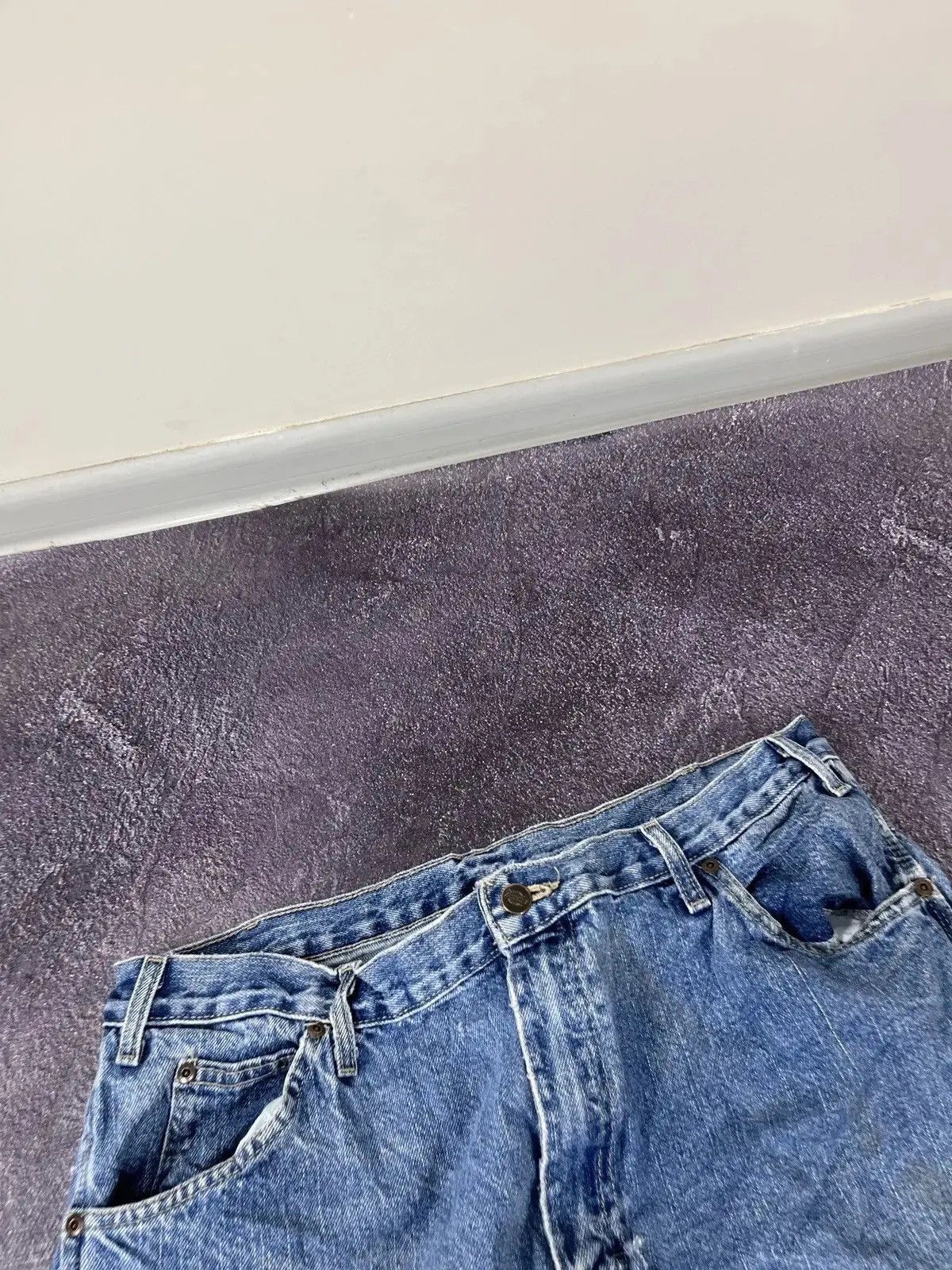 Dickies × Vintage Vintage Dickies Blue American Denim Work Hype Baggy Jeans Size US 38 / EU 54 - 9 Thumbnail