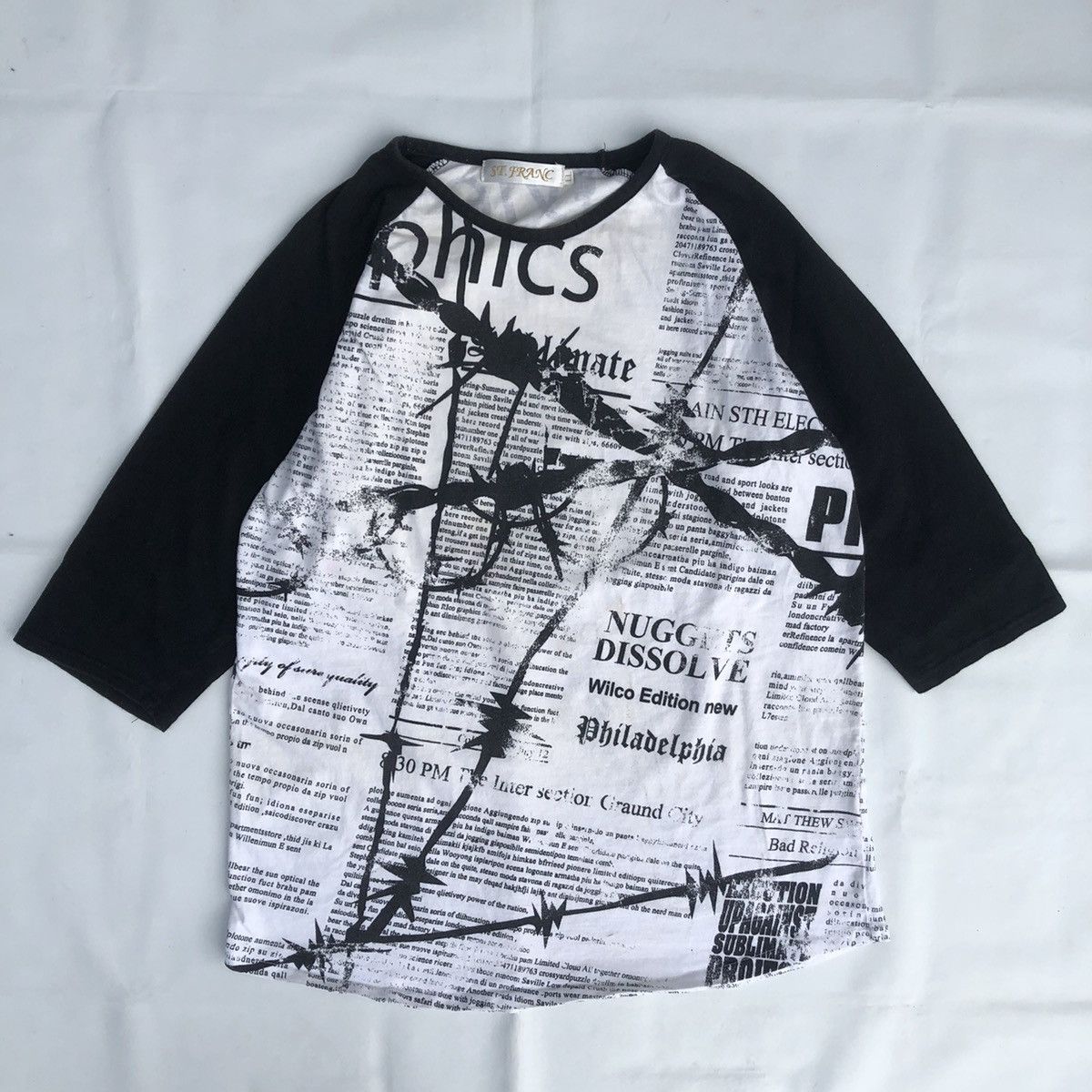 If Six Was Nine Japanese Poem Gothic LongSleeve Punk Rock Style Size US L / EU 52-54 / 3 - 1 Thumbnail