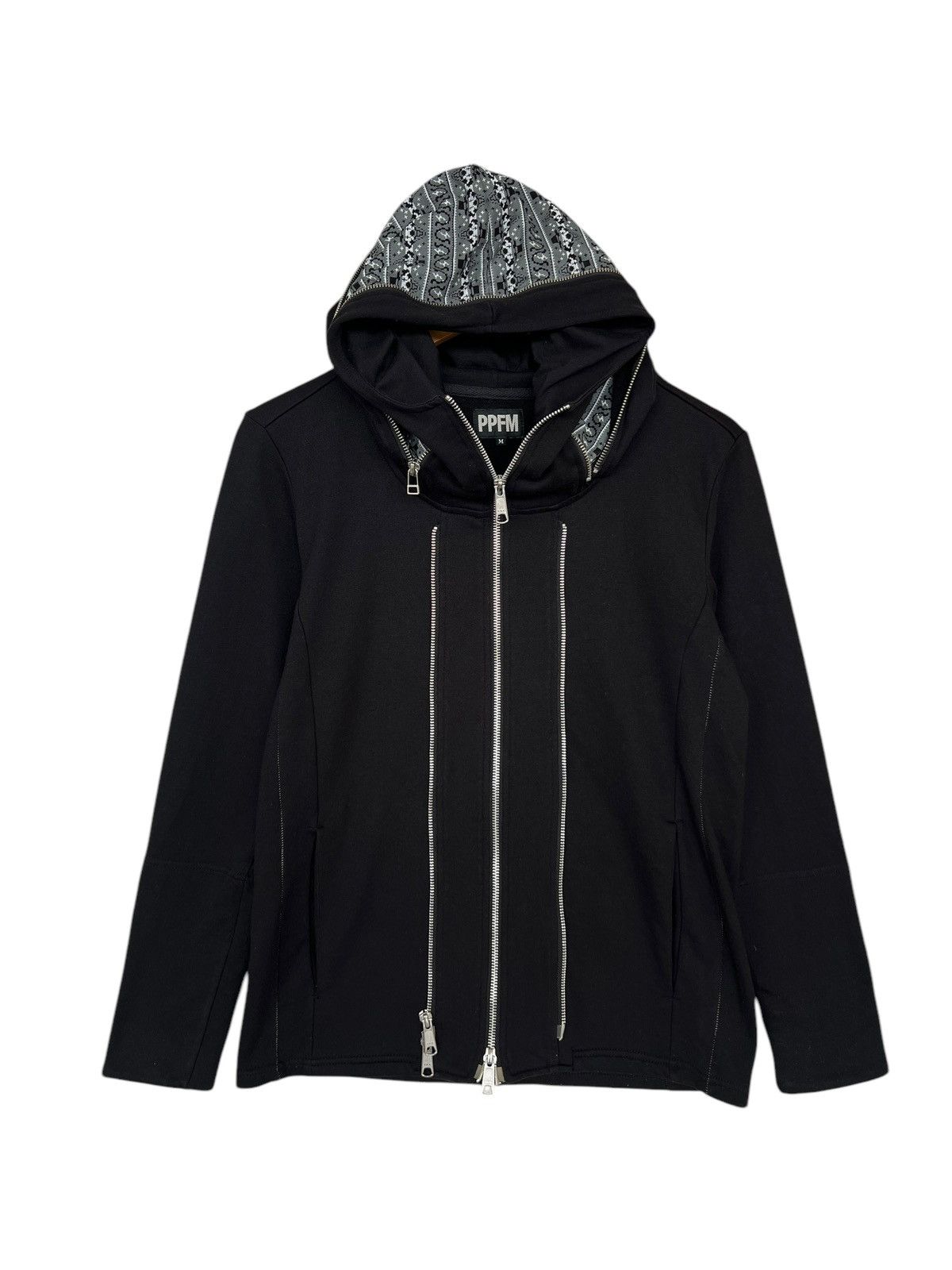 PPFM PPFM Multizipper Gothic Seditionary Bones Skull Hoodie Size US S / EU 44-46 / 1 - 1 Thumbnail
