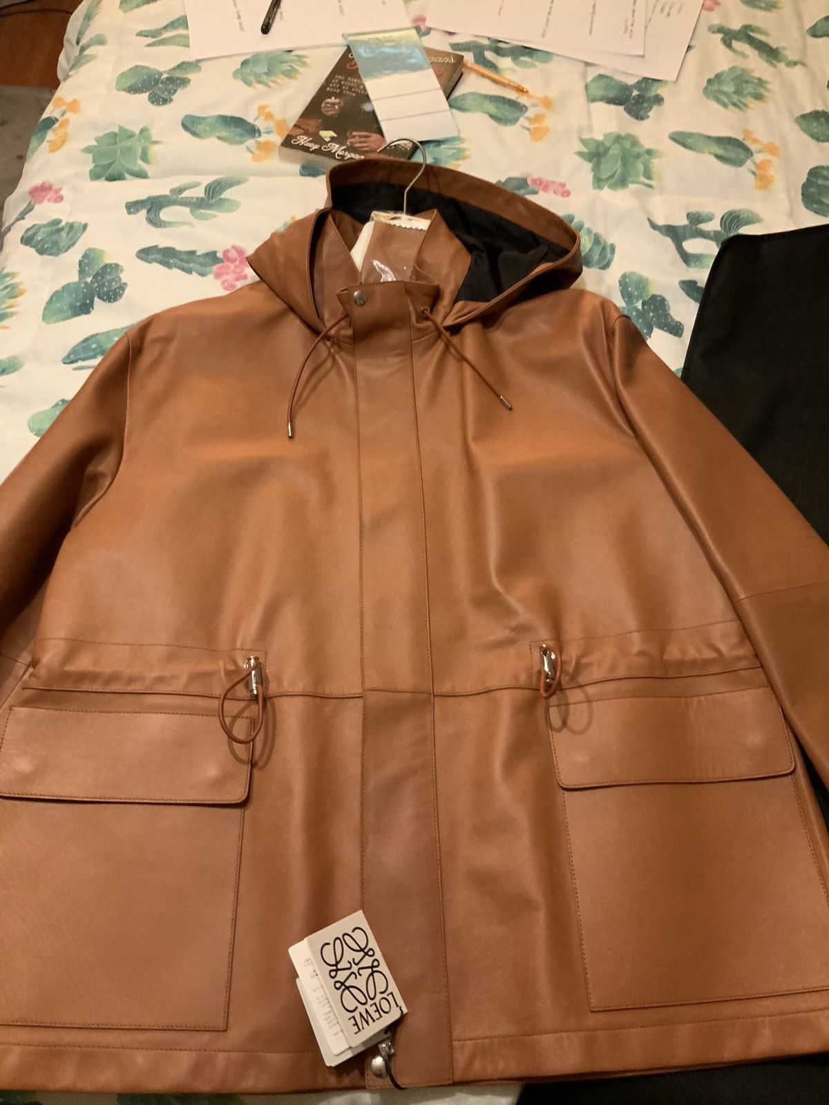 Loewe Loewe Leather Parka Size US M / EU 48-50 / 2 - 15 Thumbnail