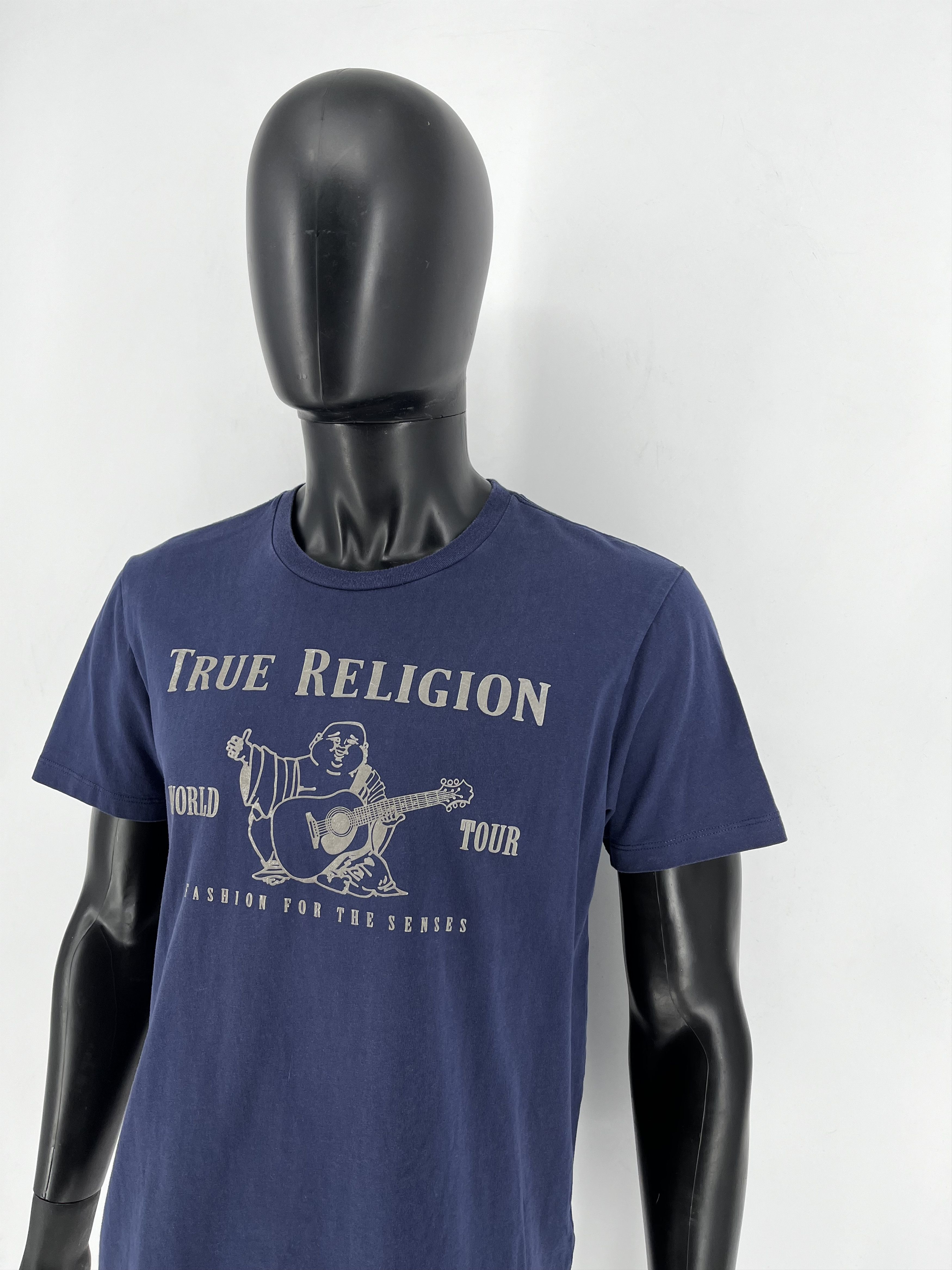 Japanese Brand True Religion Big Buddha Chief Keef Style Rap T Shirt Size US L / EU 52-54 / 3 - 4 Thumbnail