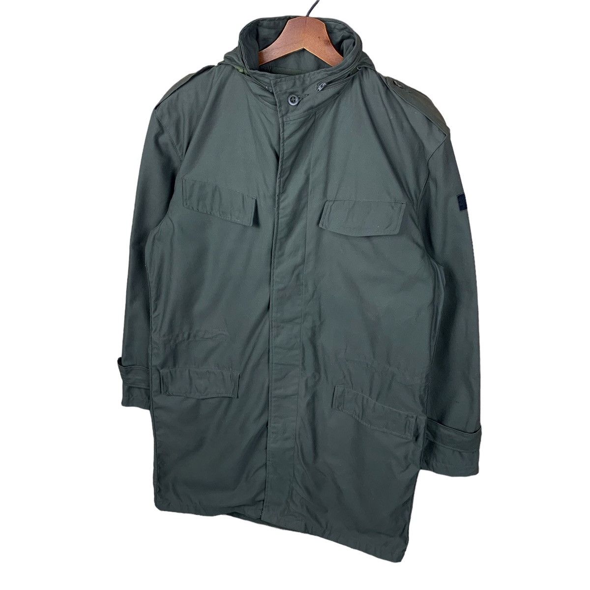 Vintage Vintage Feuchter Ringelai Germany Military Parka Jacket Size US L / EU 52-54 / 3 - 3 Thumbnail