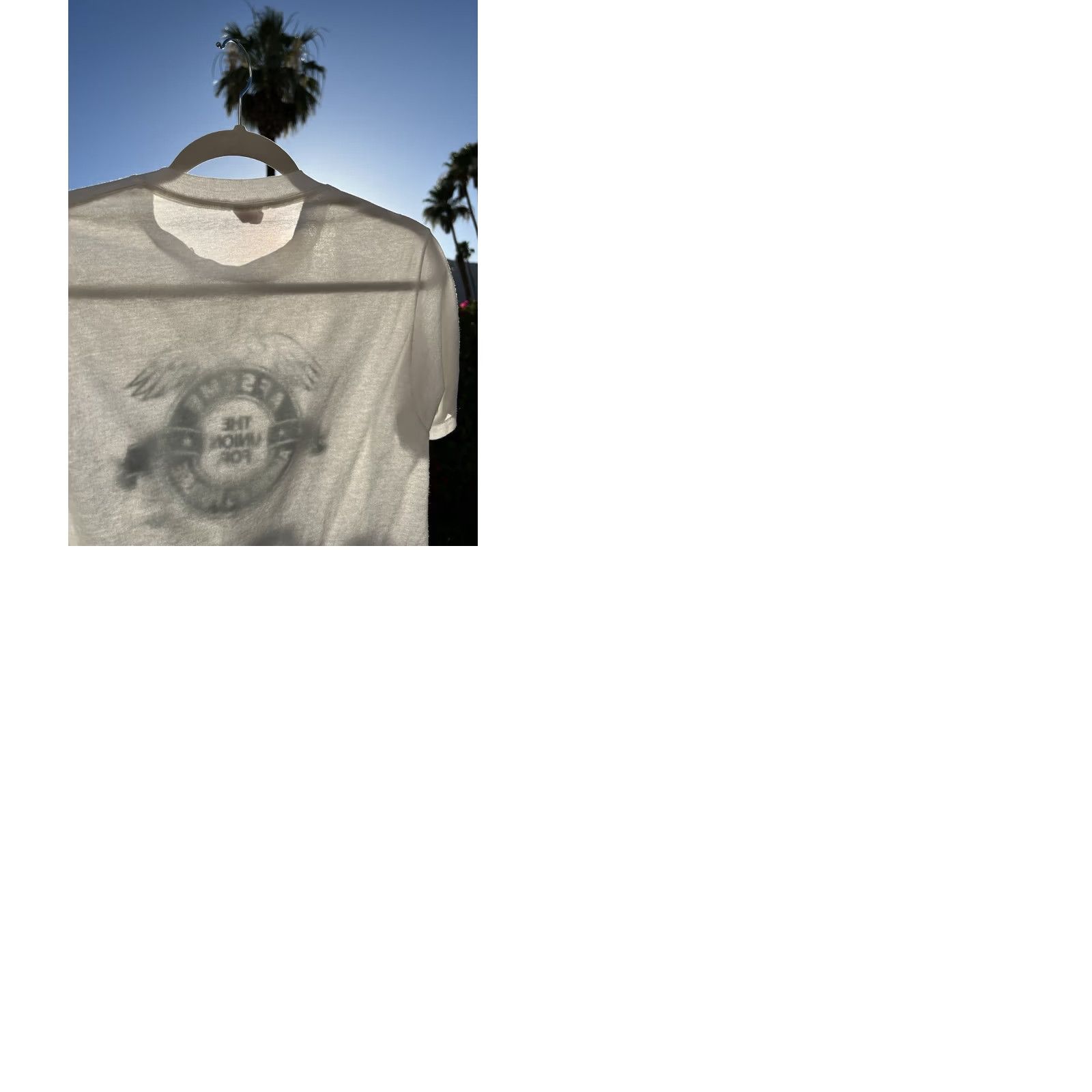 Vintage VINTAGE AFSCME Union T Shirt Royal First Class USA Eagle Graphic L Size US L / EU 52-54 / 3 - 12 Thumbnail