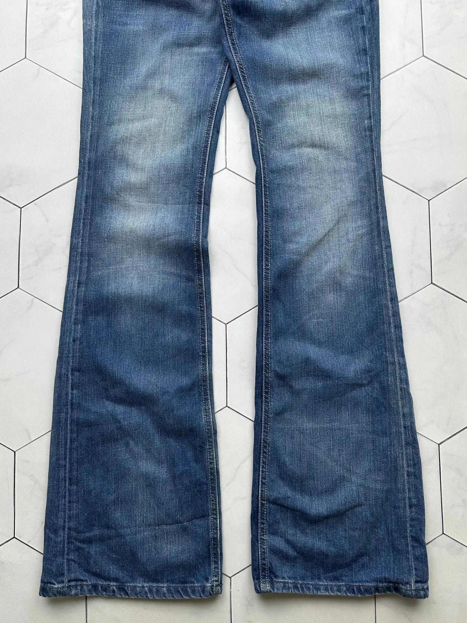 Diesel Diesel Vintage Flare Jeans (B180) Size 28" / US 6 / IT 42 - 3 Thumbnail