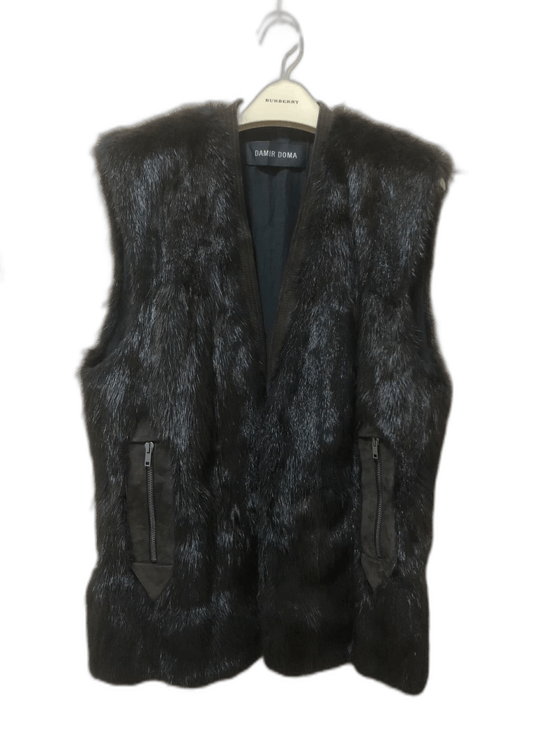 Damir Doma Damir Doma Faux Fur Vest Size US M / EU 48-50 / 2 - 1 Thumbnail
