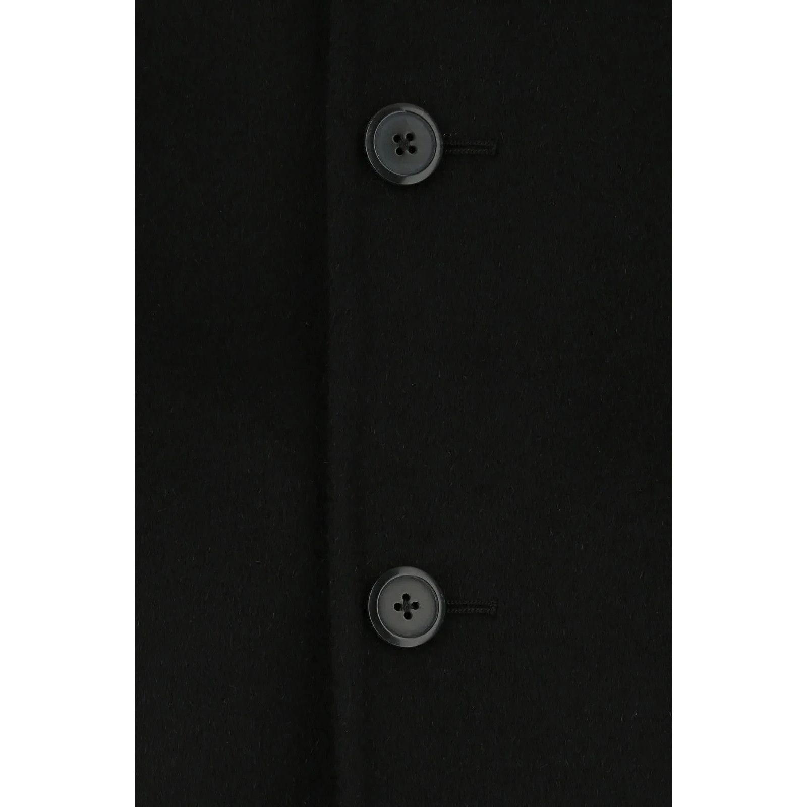 Prada PRADA Black Wool Blend Coat New & Authentic (Men's size:M;) Size US M / EU 48-50 / 2 - 3 Thumbnail