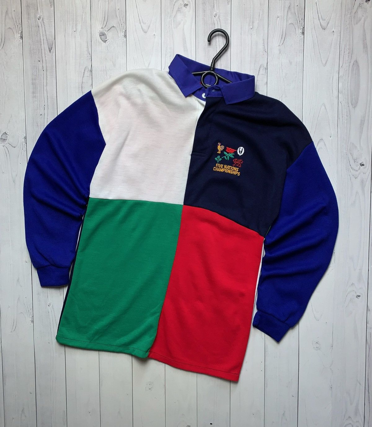 Vintage Vintage Rugby jersey Five Nations Championships XL very rare Size US XL / EU 56 / 4 - 1 Thumbnail