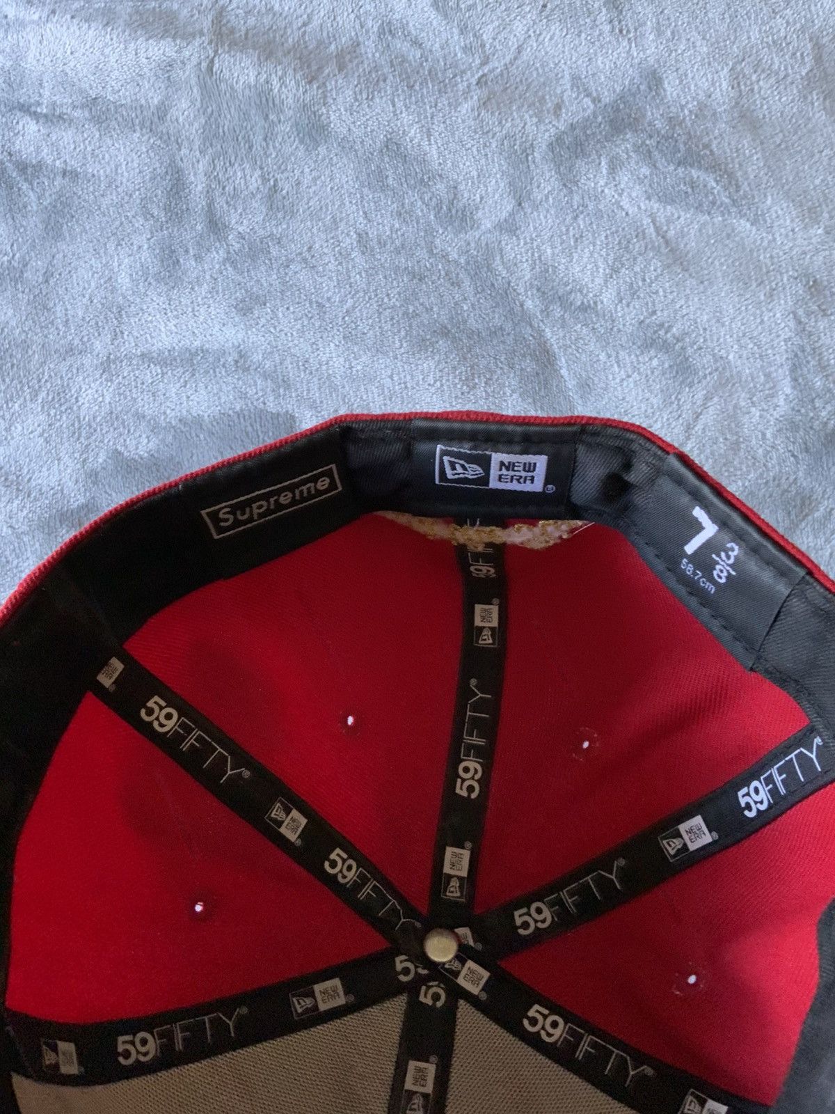 Supreme supreme fitted hat 7 3/8 Size ONE SIZE - 5 Thumbnail