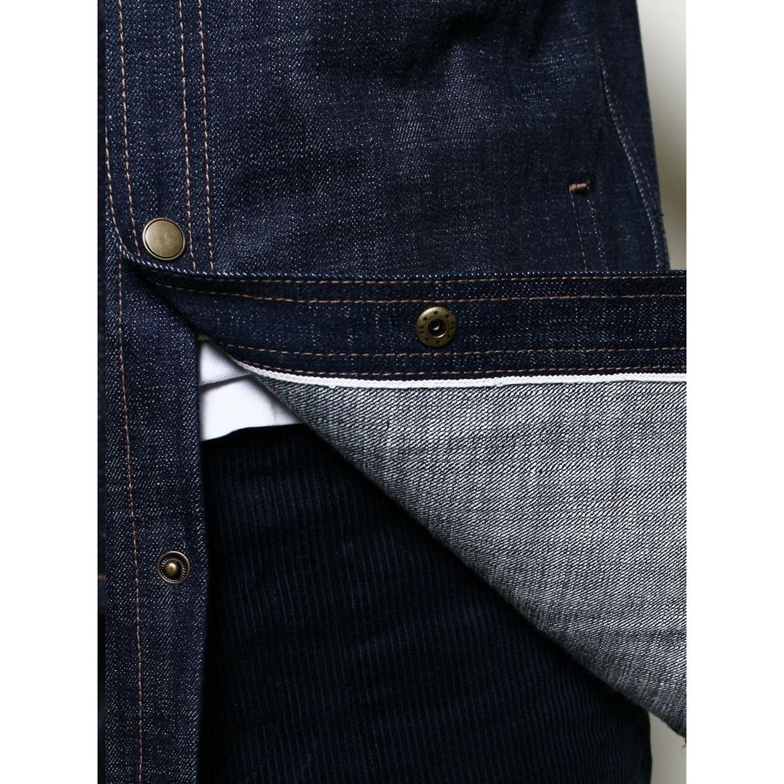 Rogue Territory Rogue Territory Cryptic Japanese Selvedge Denim Shirt 2XL Size US XXL / EU 58 / 5 - 9 Thumbnail
