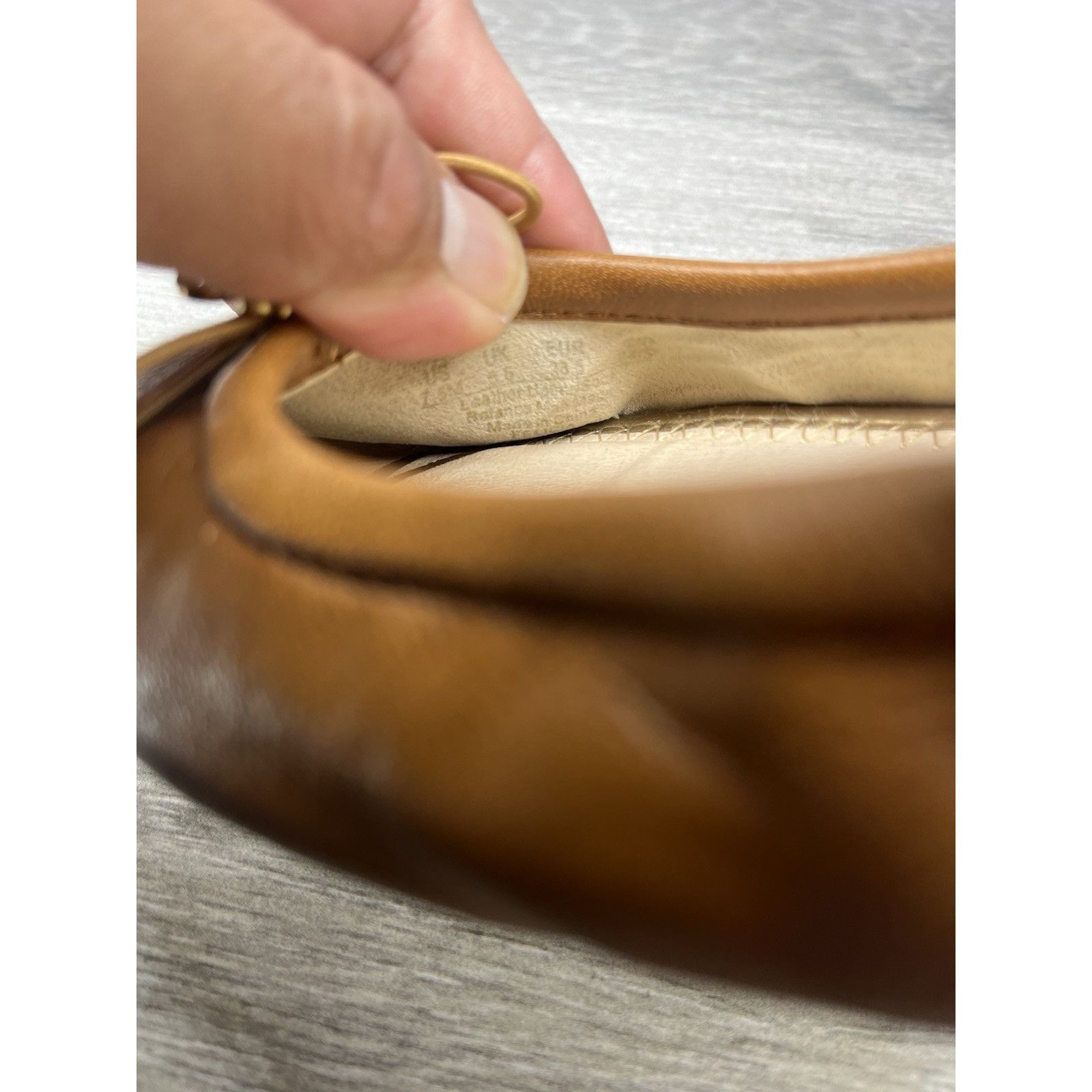 Sam Edelman Sam Edelman Felicia Brown Leather Bow Classic Ballet Flats W Size US 7.5 / IT 37.5 - 7 Thumbnail