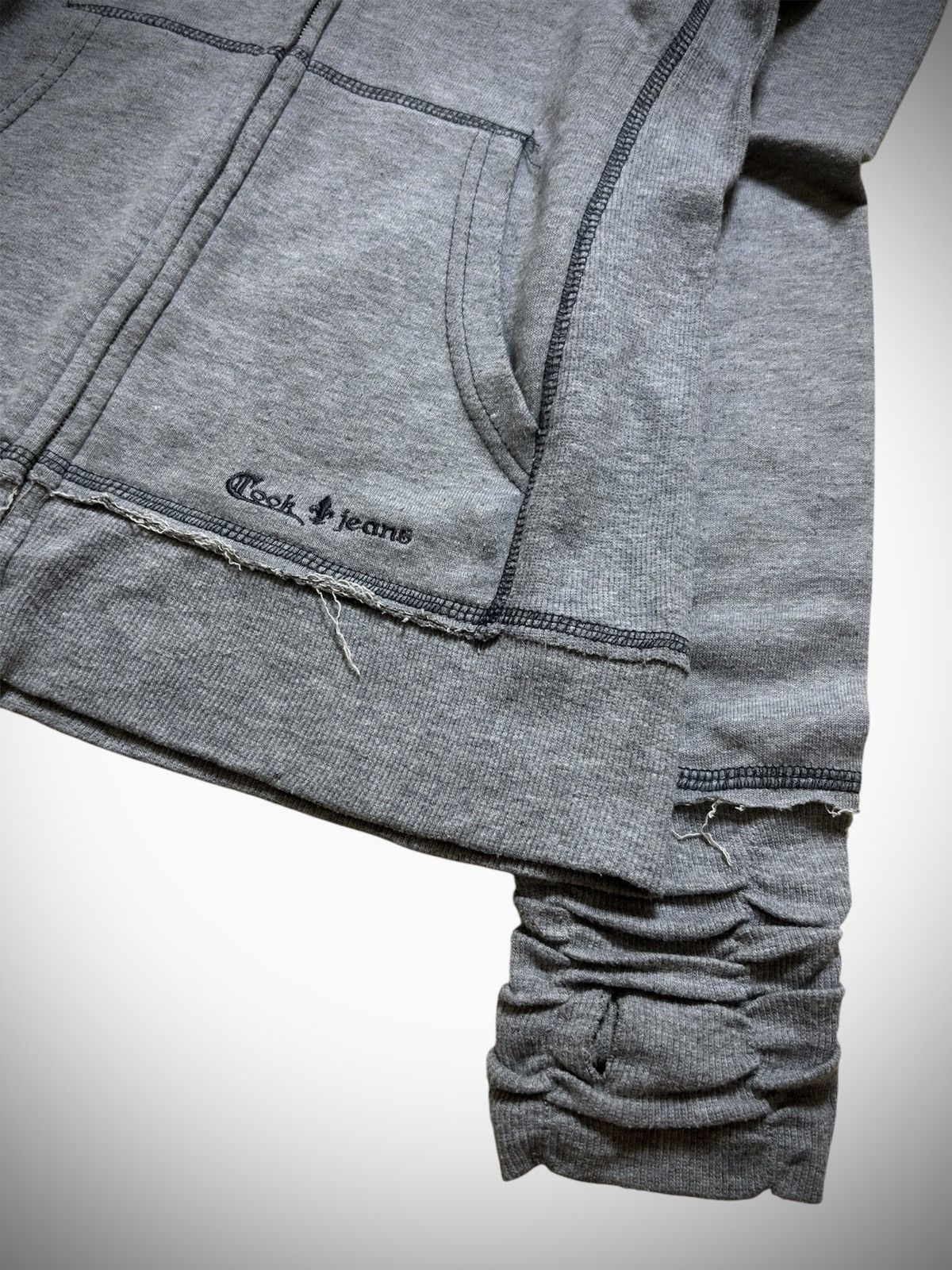 Japanese Brand 2000’s Cook Jeans - Double Zip Hoodie Size US M / EU 48-50 / 2 - 4 Thumbnail