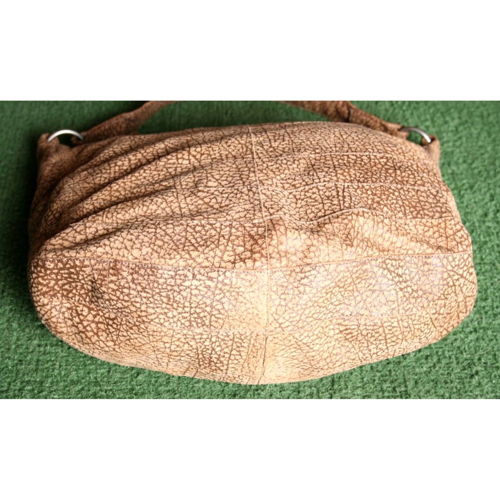 Vintage PACCO Kangaroo Leather Shoulder Bag - Brown - Made in Australia - Women - 16x13in - Zip Closure Size ONE SIZE - 3 Thumbnail