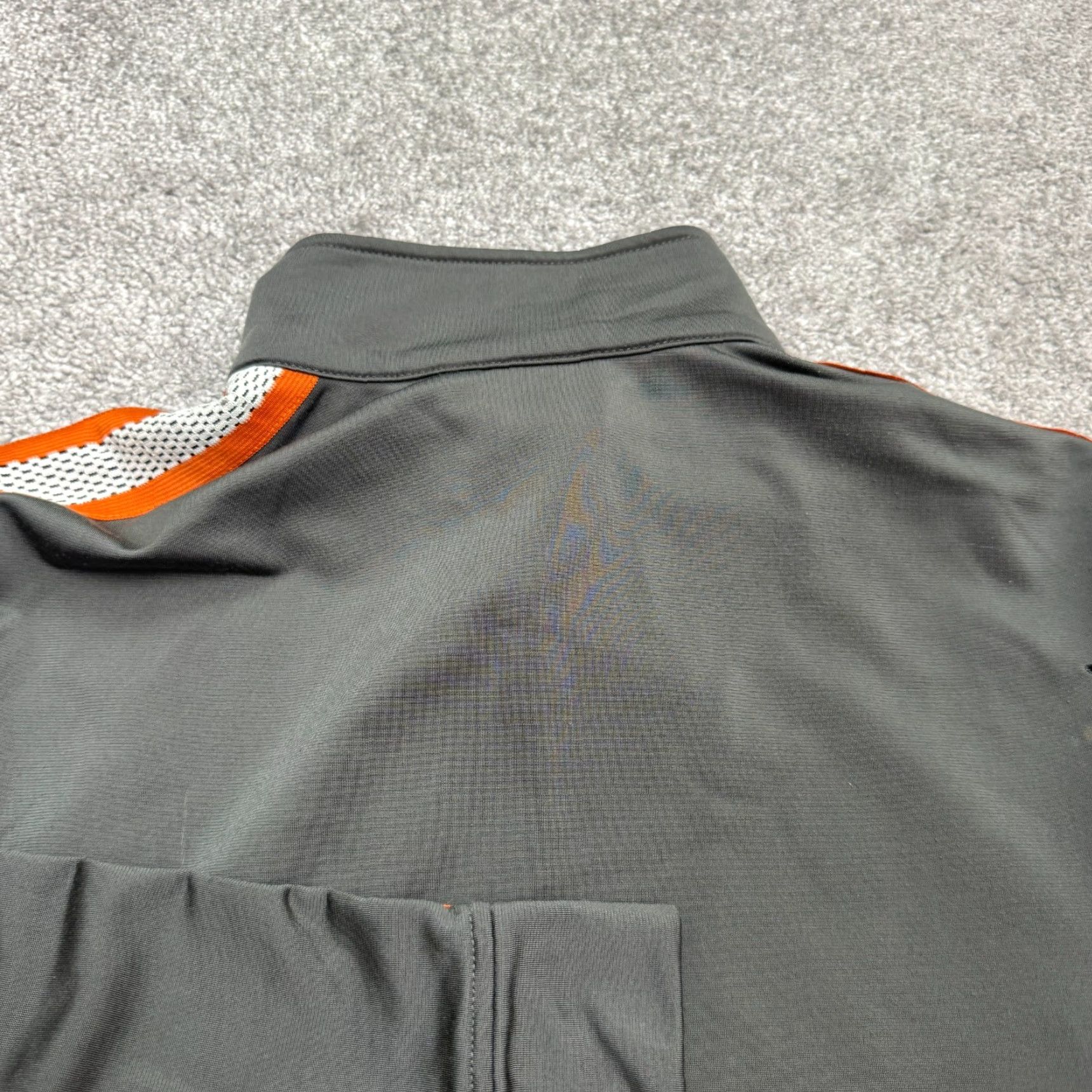Fox Racing Fox Track Jacket Mens M Gray Orange Trim Full Zip Pockets Activewear Athleisure Sports Jackets Mens Size US M / EU 48-50 / 2 - 5 Thumbnail