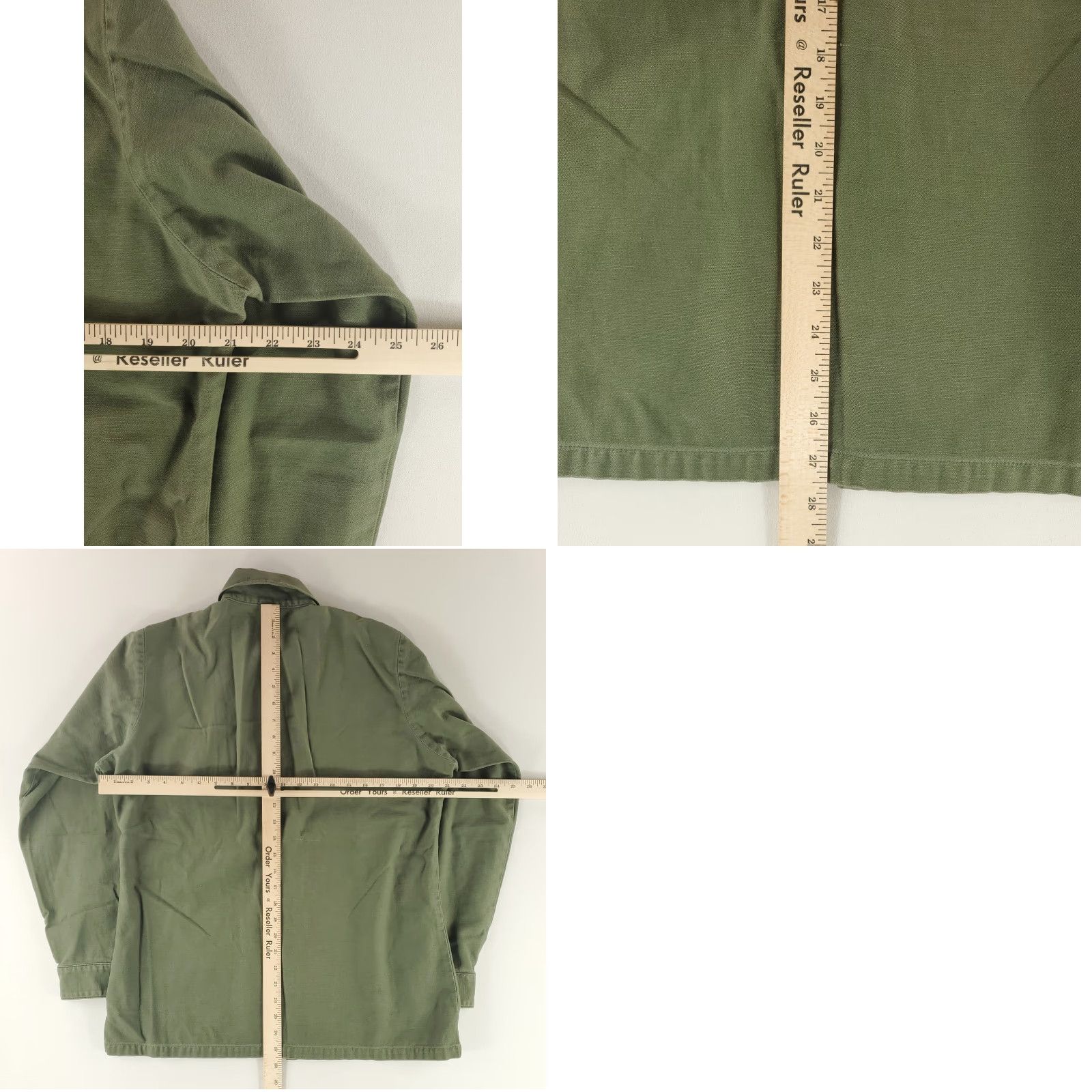 Vintage VINTAGE USMC US Military VTG 70s Vietnam OG 107 Class 1 Field Shirt Green Mens 44 L Long Sleeve Shirt Mens Green Size US L / EU 52-54 / 3 - 9 Thumbnail