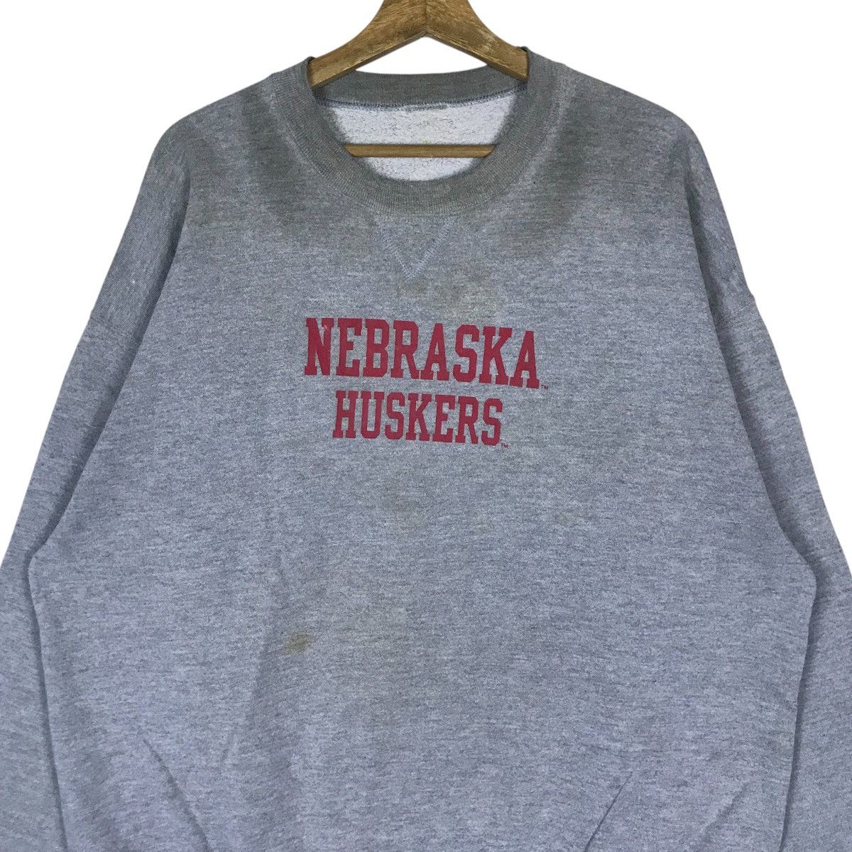 Other Vintage Nebraska Hunters Pullover Jumper Sweatshirt Size US L / EU 52-54 / 3 - 2 Thumbnail