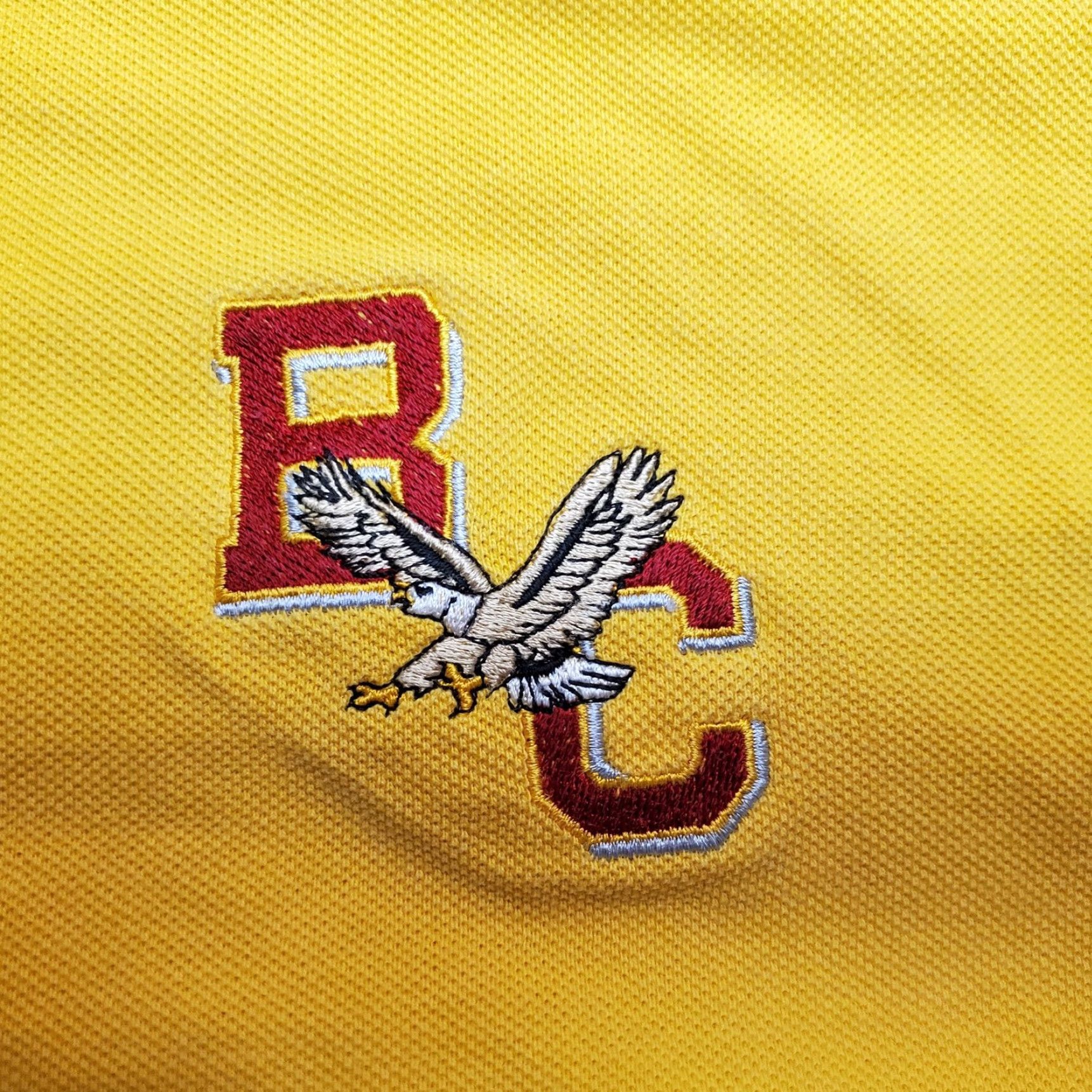Vintage VINTAGE Vantage Polo Shirt Mens 2XL Yellow 100% Cotton Casual BC 80s 90s Solid Short Sleeve Collared Golf Walking Mens Size US XXL / EU 58 / 5 - 4 Thumbnail